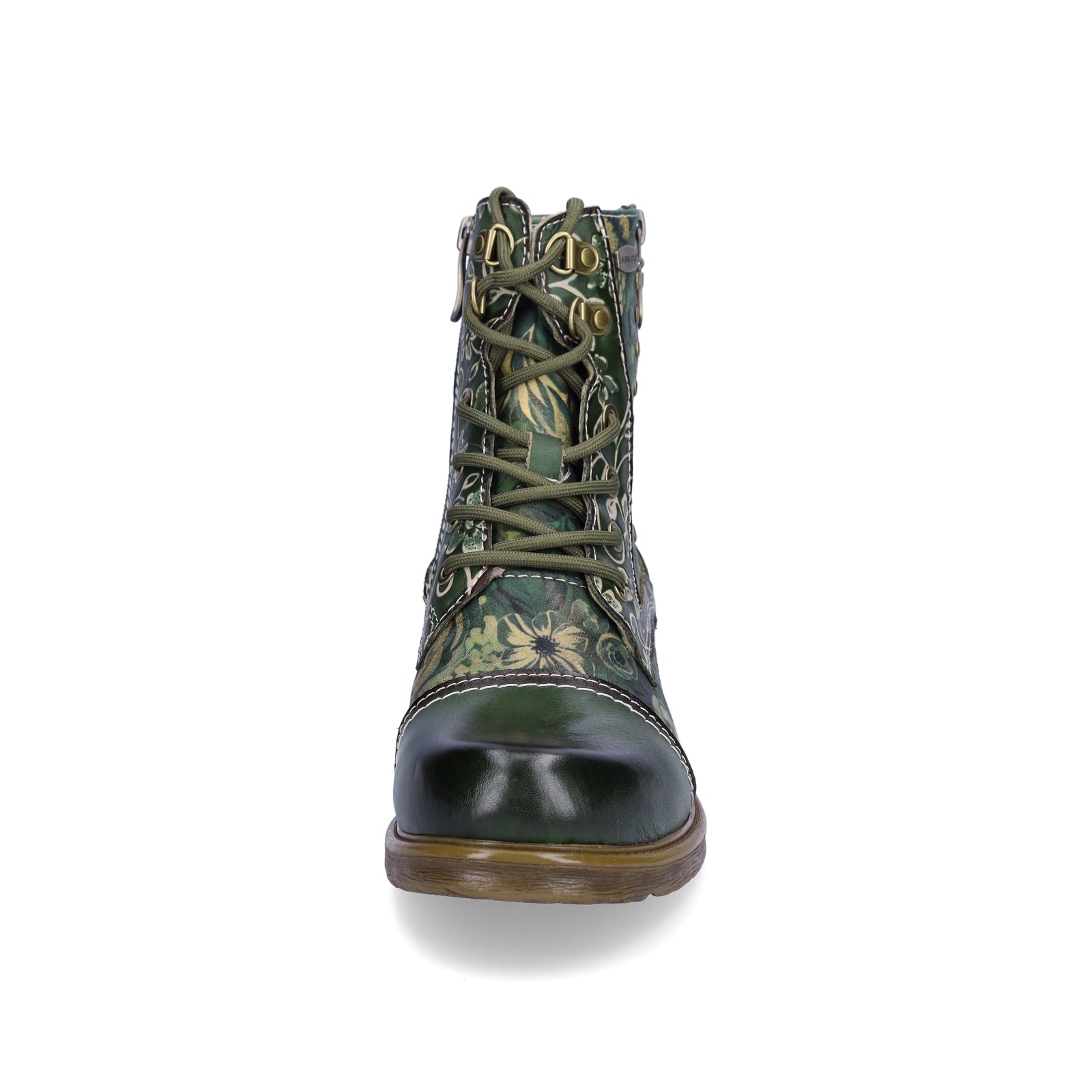 Laura Vita Women's Lace-up Boot Green