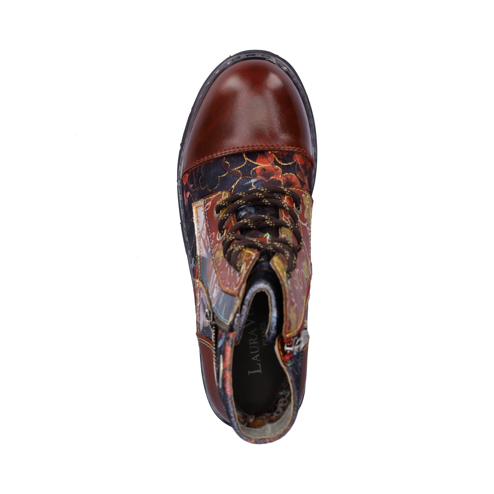 Laura Vita Damen Schnürboot rot