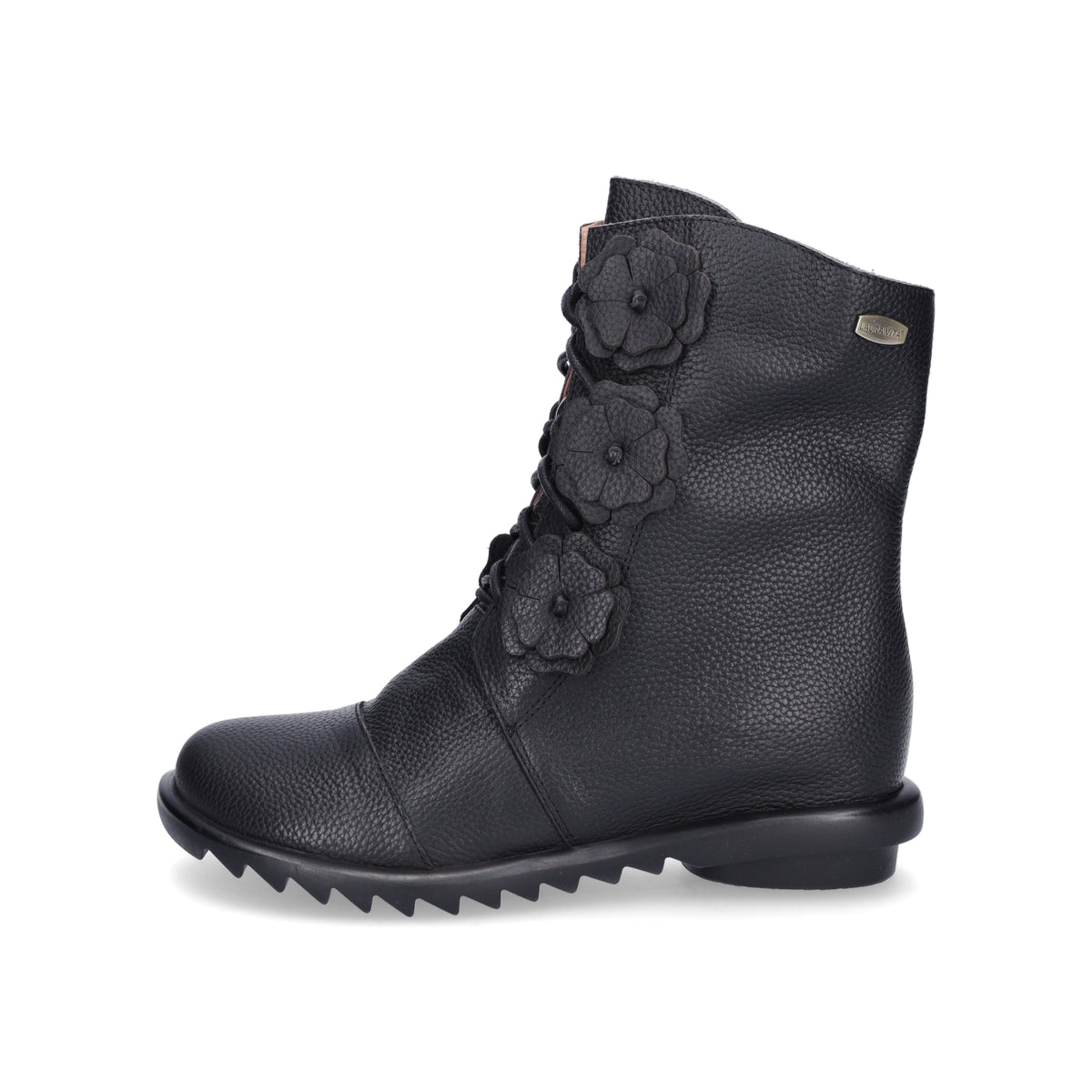 Laura Vita Damen Schnürboot schwarz