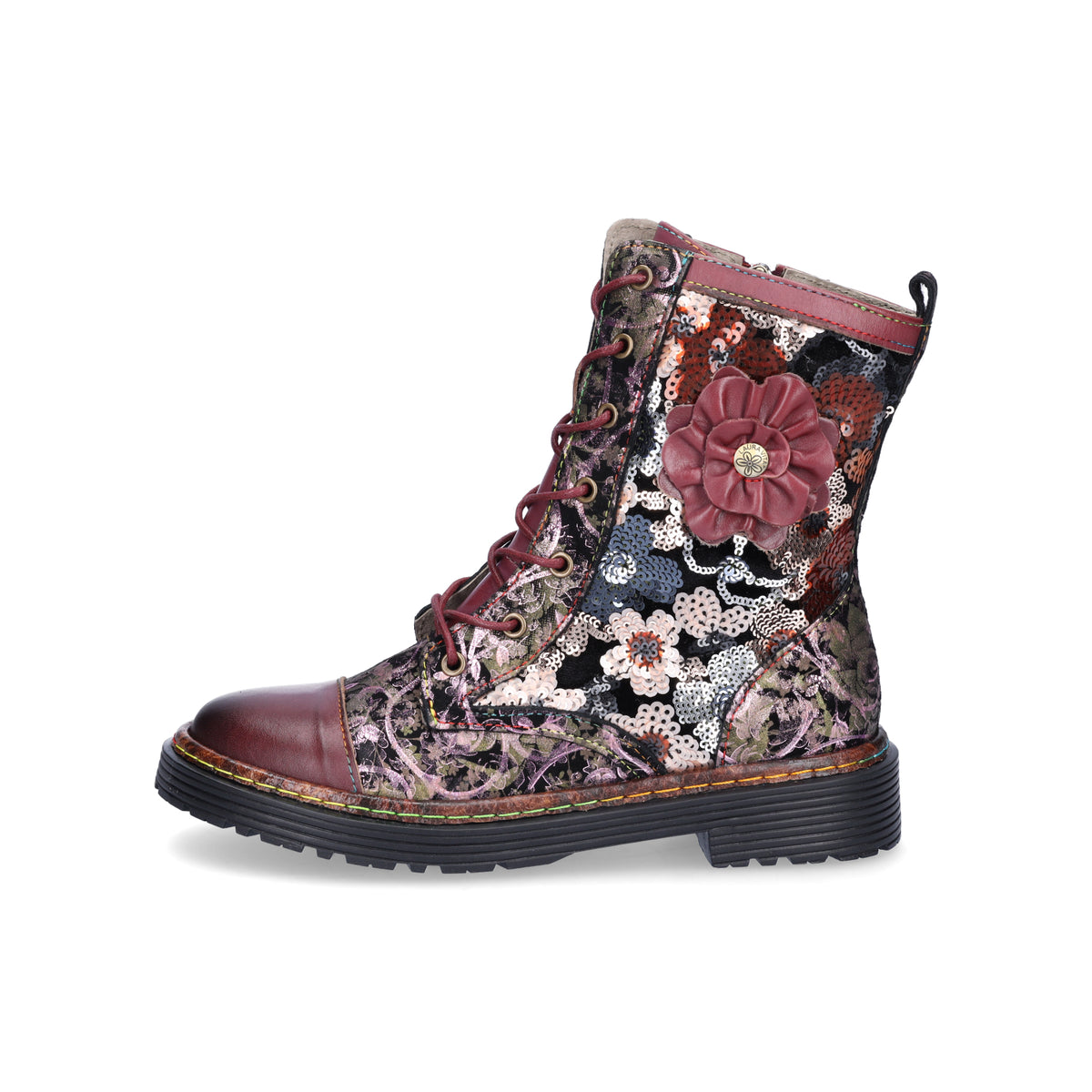 Laura Vita Damen Schnürboot violett