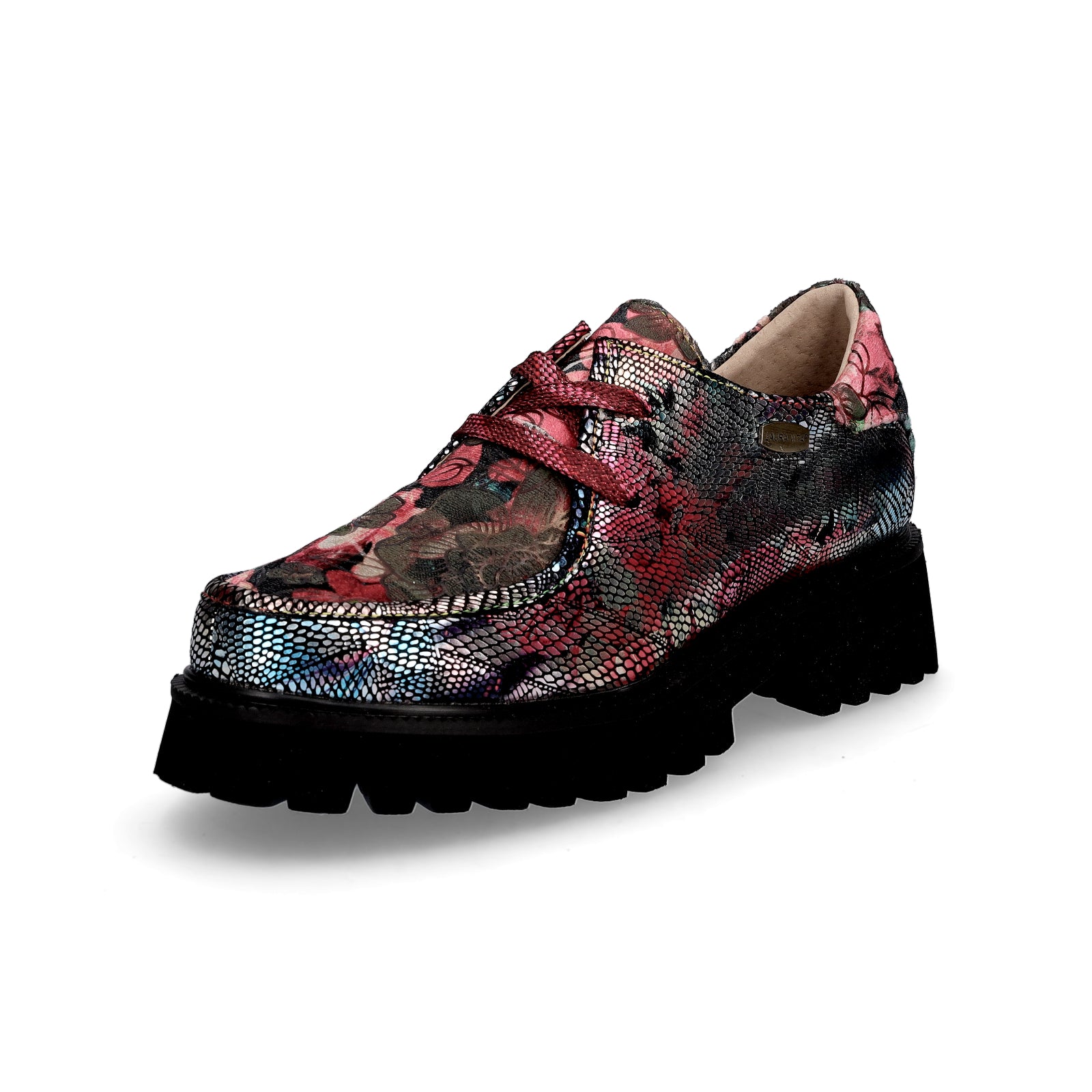 Laura Vita Damen Schnürschuhe Ifcigo 62 metallic multi