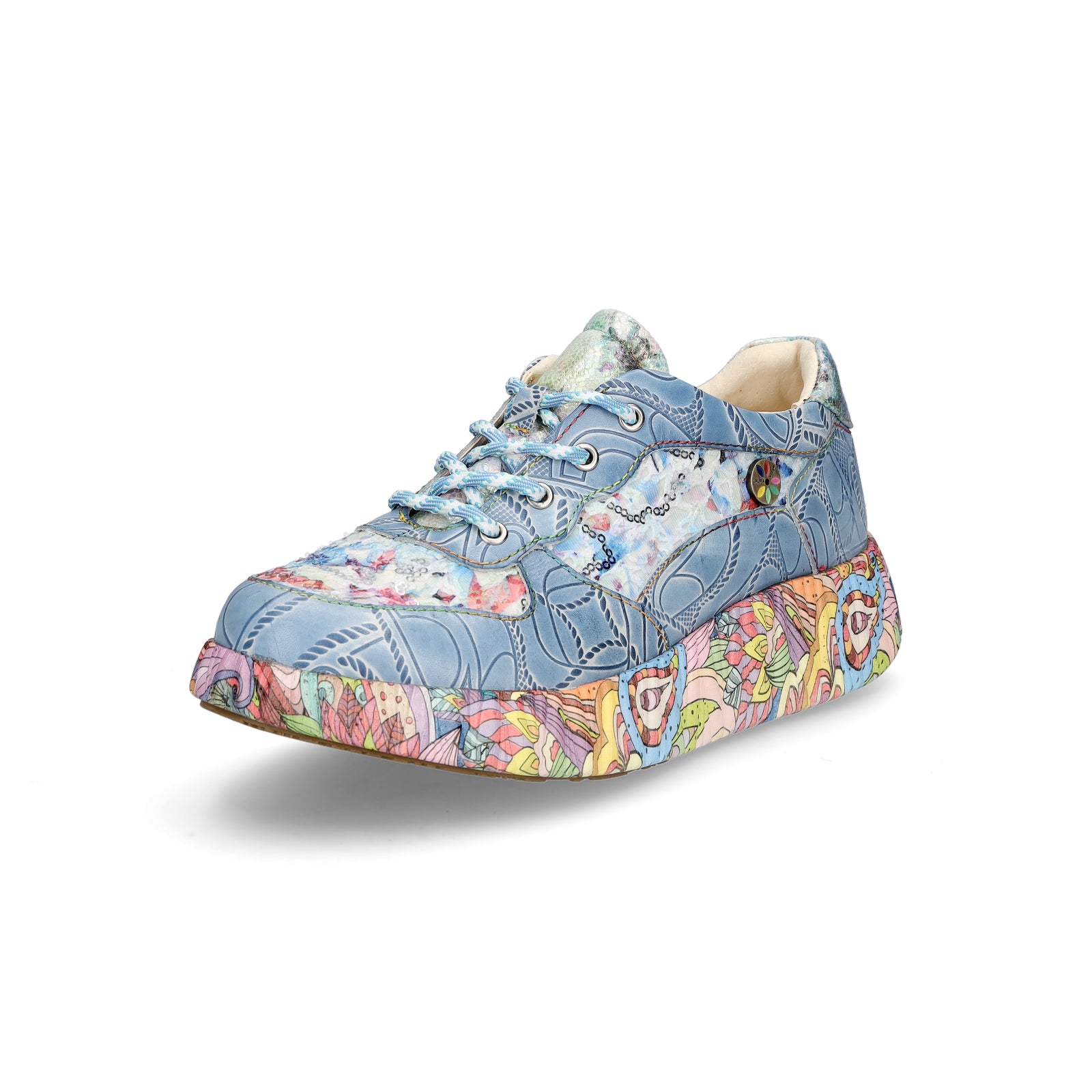 Laura Vita Damen Sneaker blau