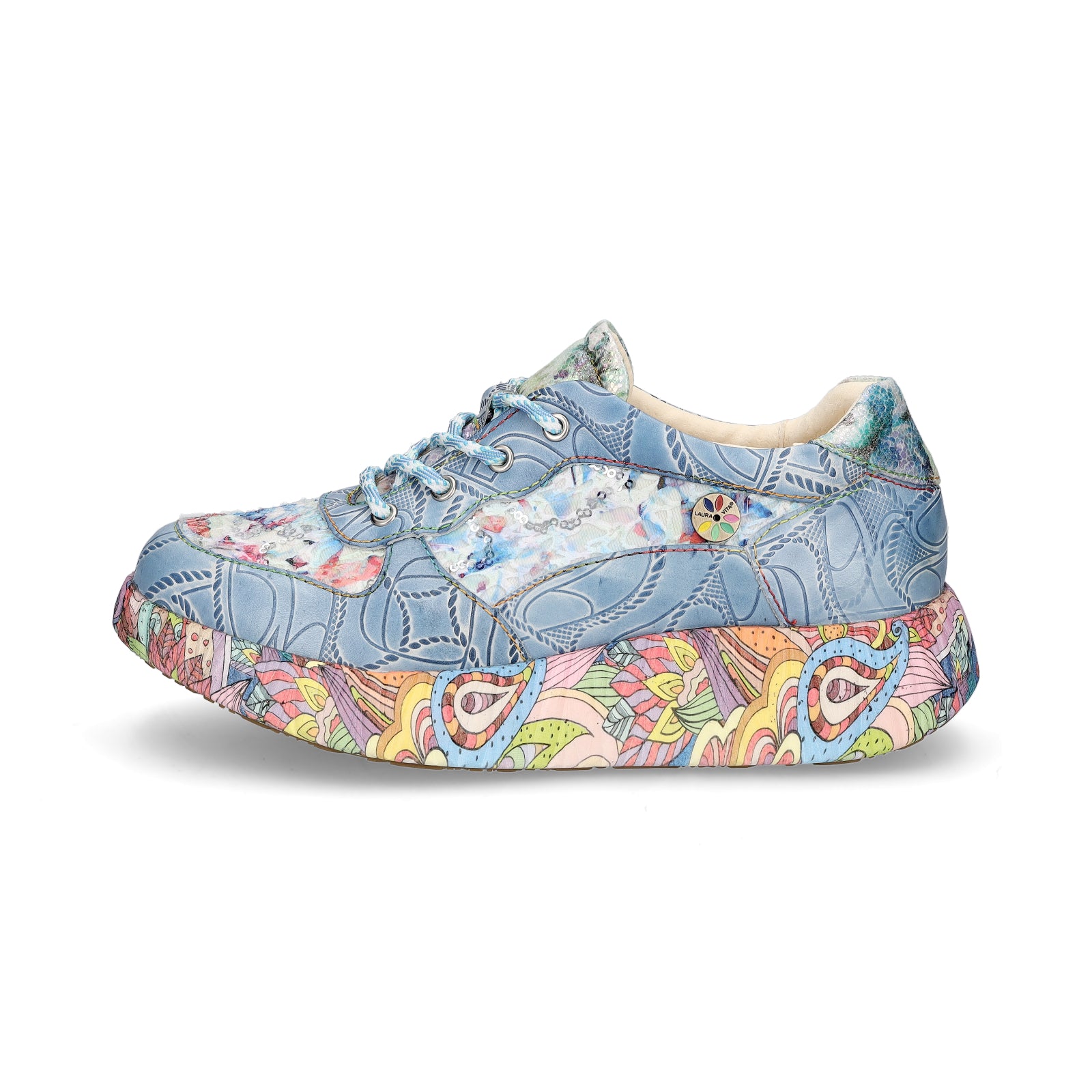 Laura Vita Damen Sneaker blau