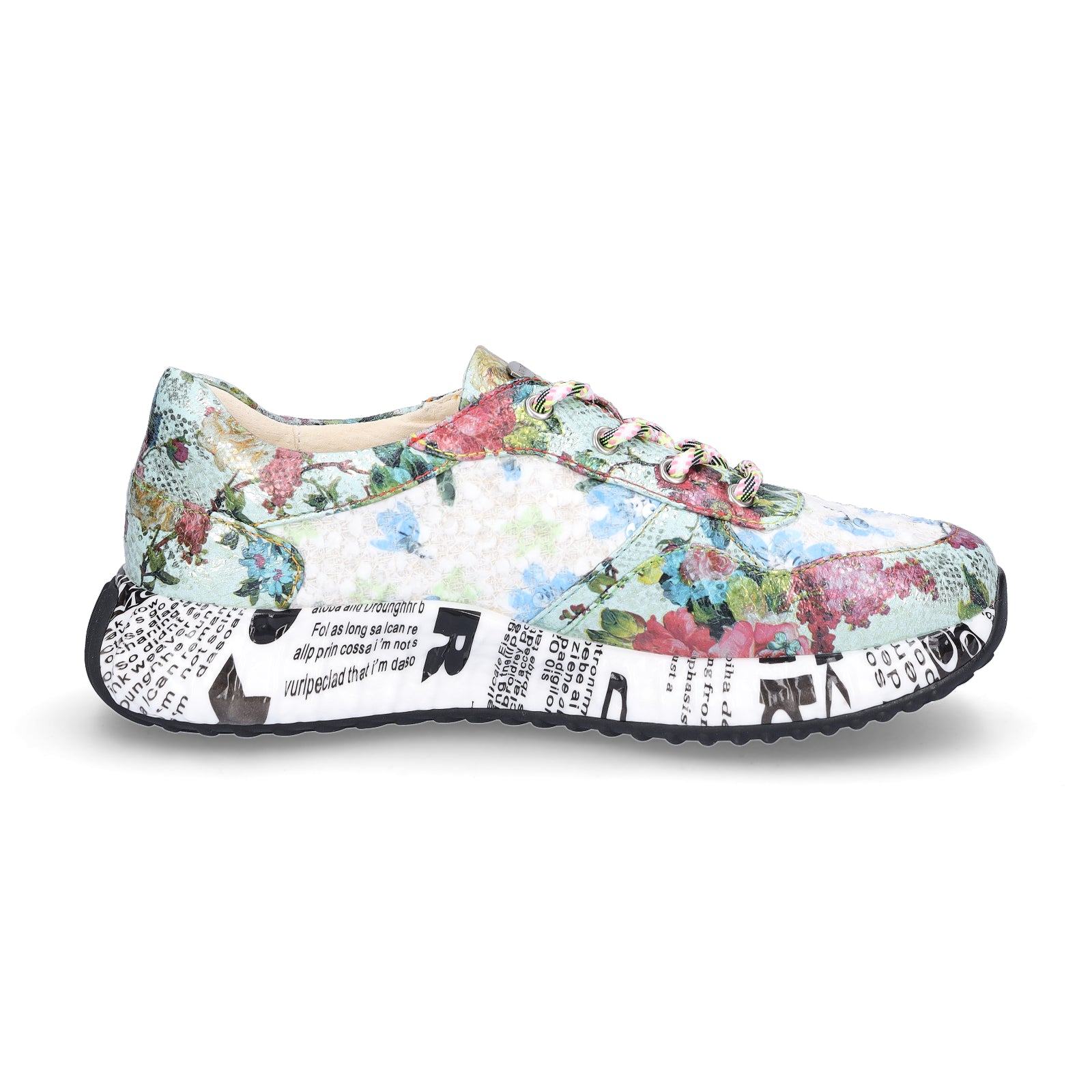 Laura Vita Damen Sneaker smaragdgrün multi
