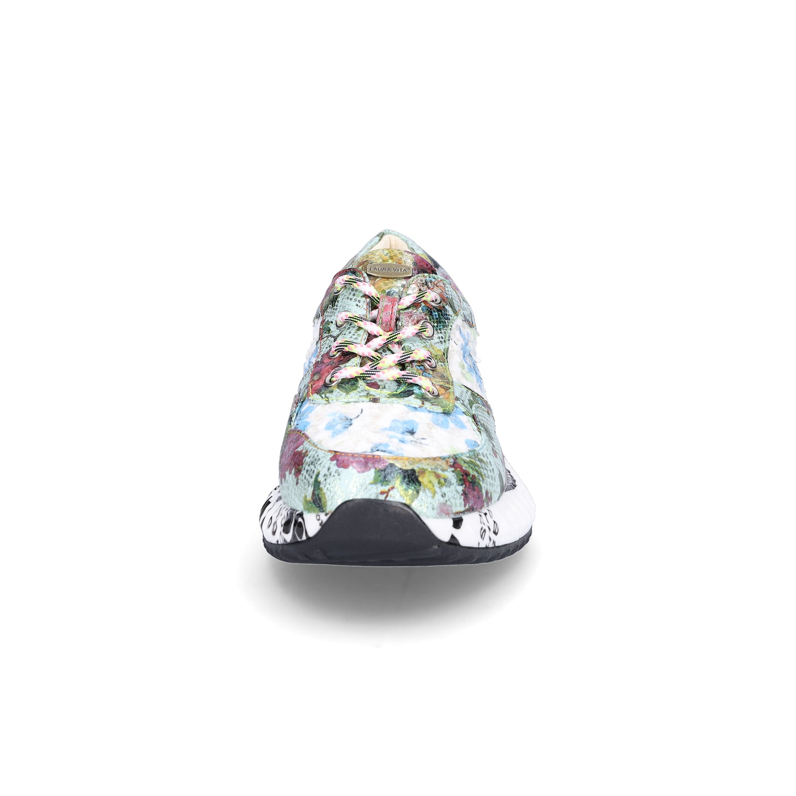 Laura Vita Damen Sneaker smaragdgrün multi