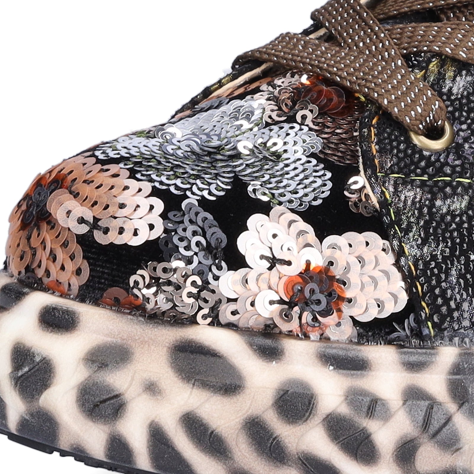 Laura Vita Women's Dark Grey Sneakers