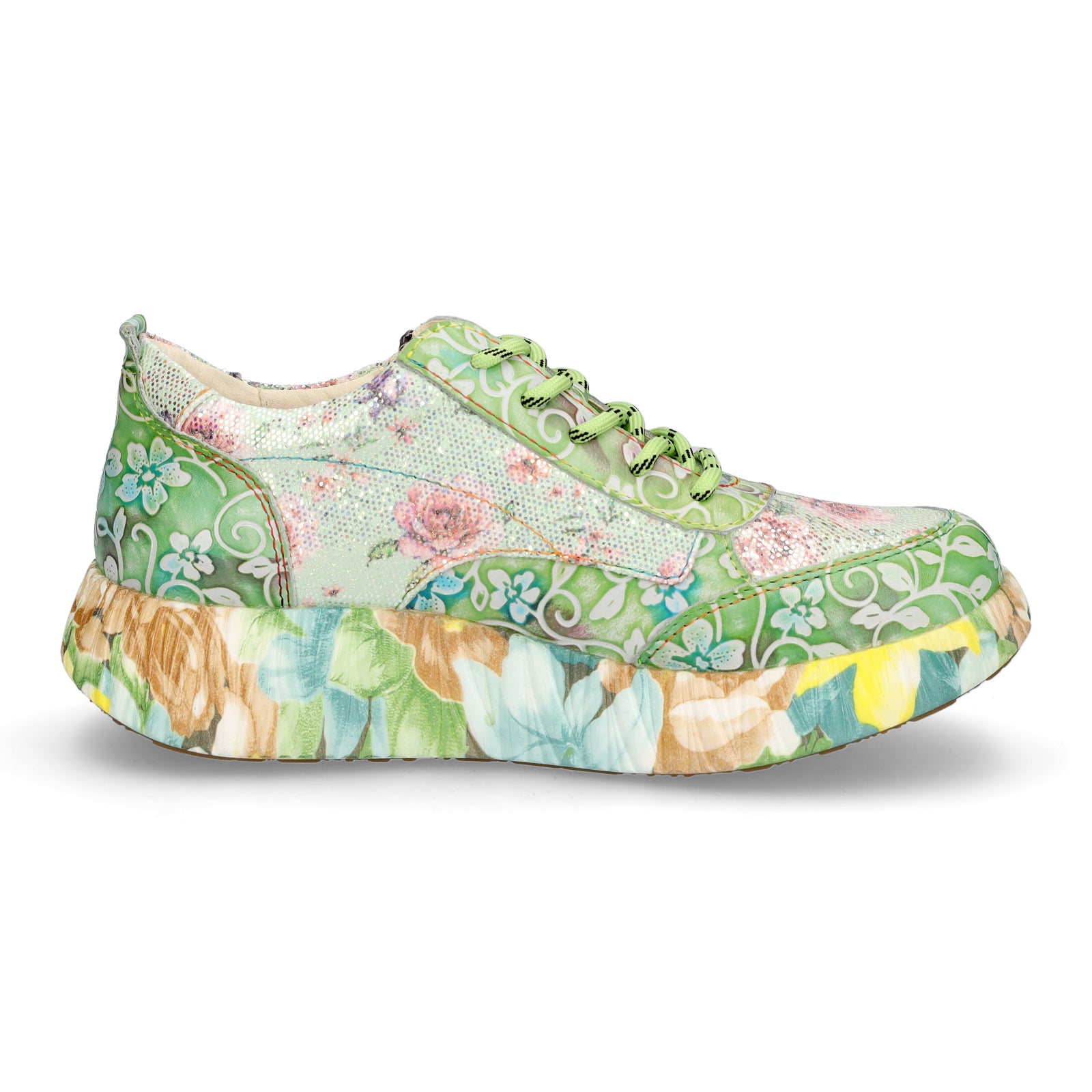 Laura Vita Damen Sneaker grün