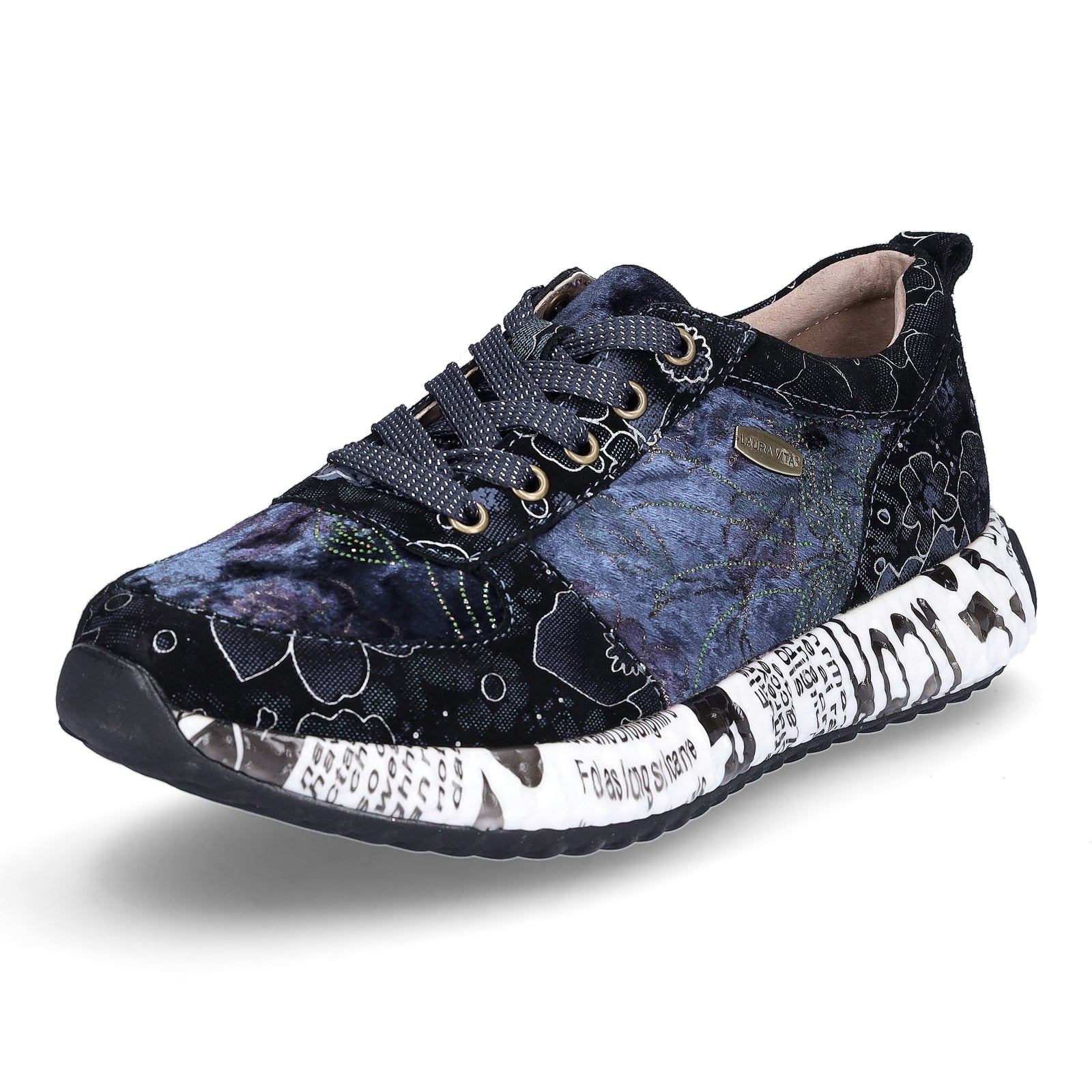 Laura Vita Damen Sneaker blau