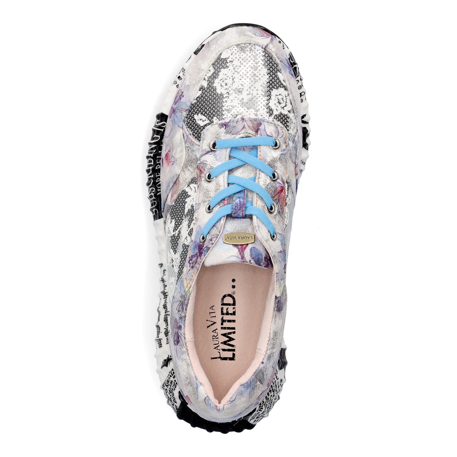 Laura Vita Damen Sneaker blau multi