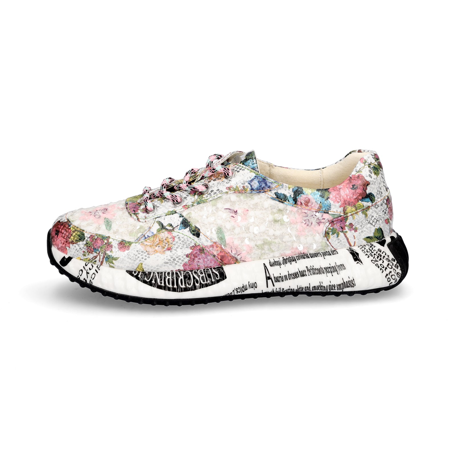 Laura Vita women's sneakers white multi