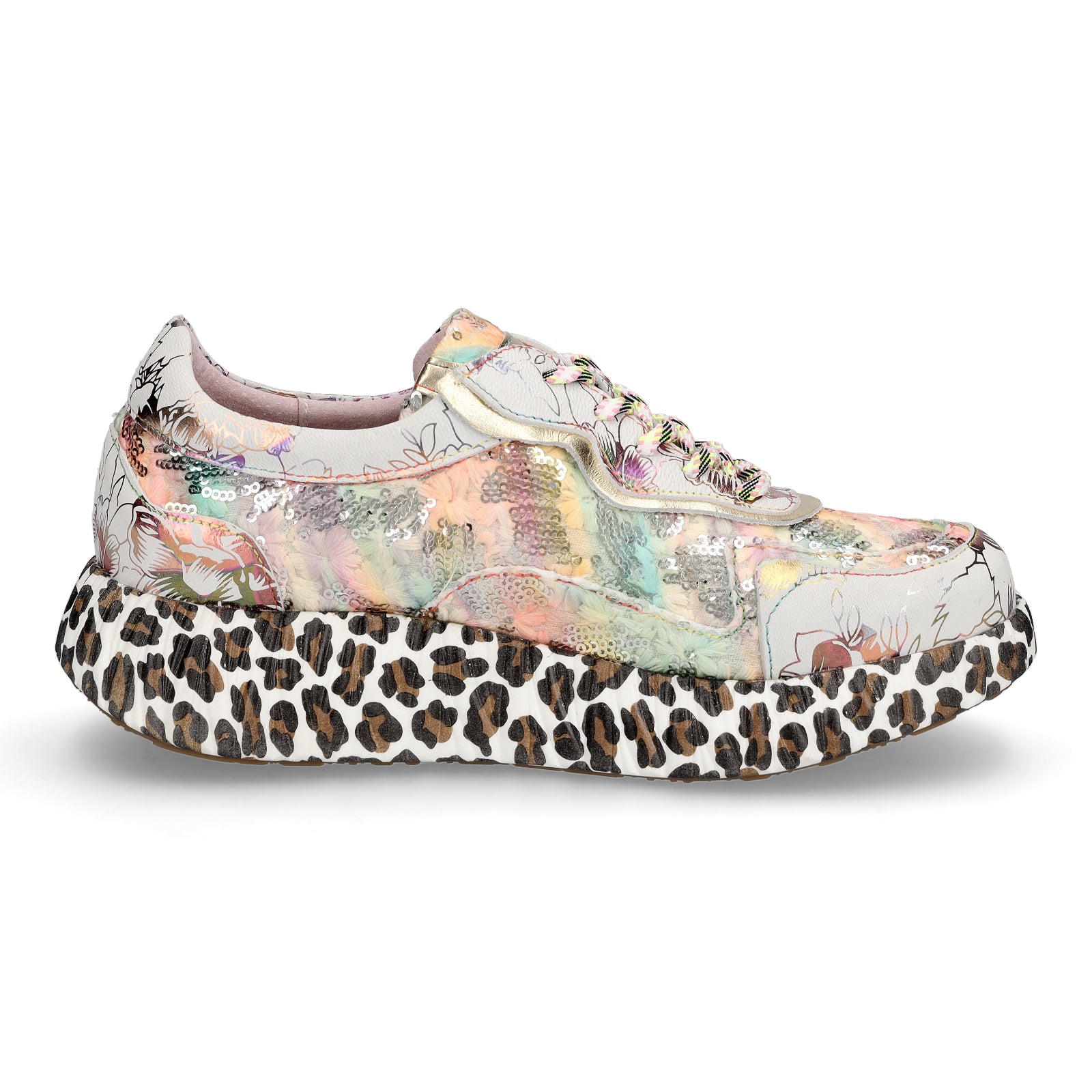 Laura Vita Damen Sneaker beige