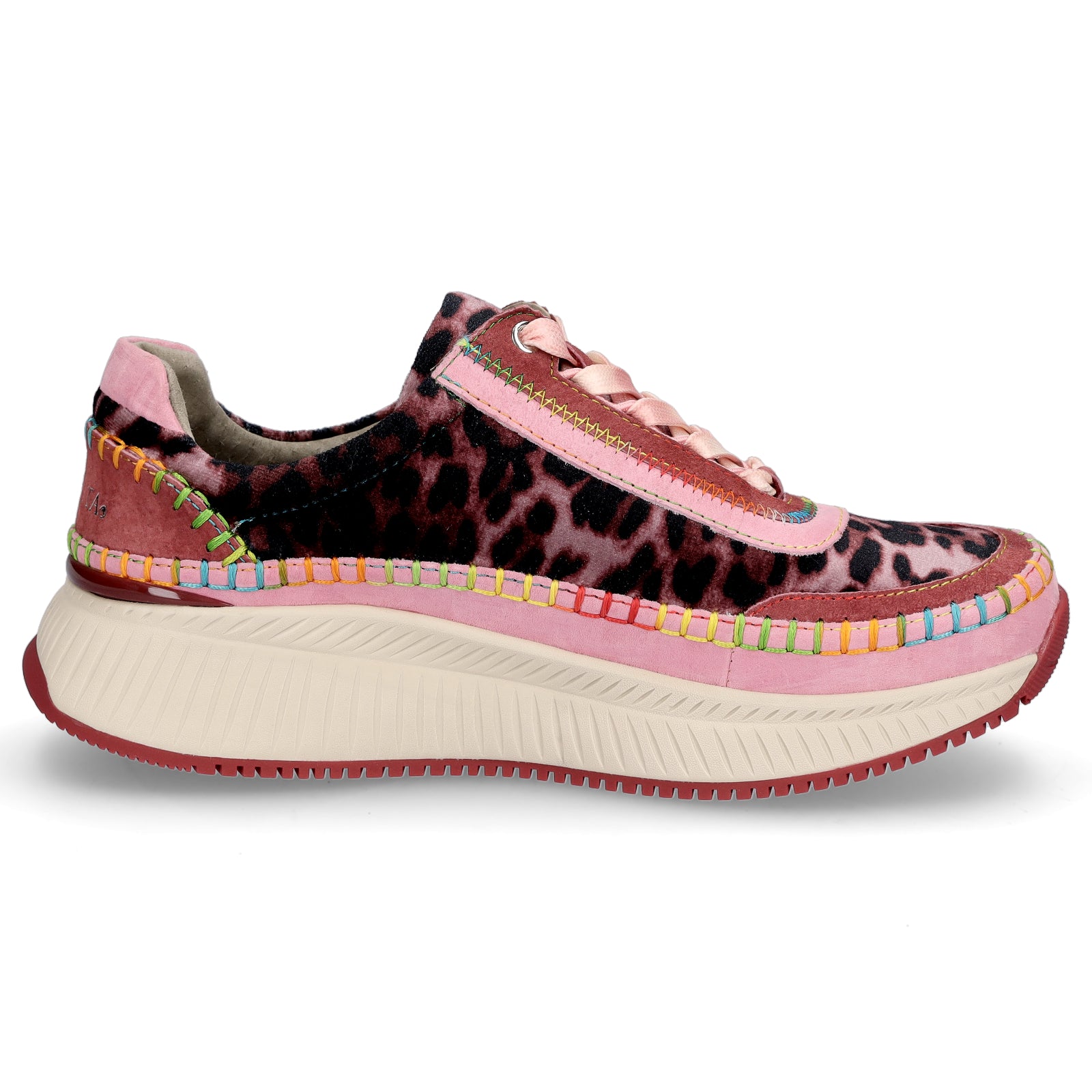 Laura Vita Damen Sneaker rosa Leo