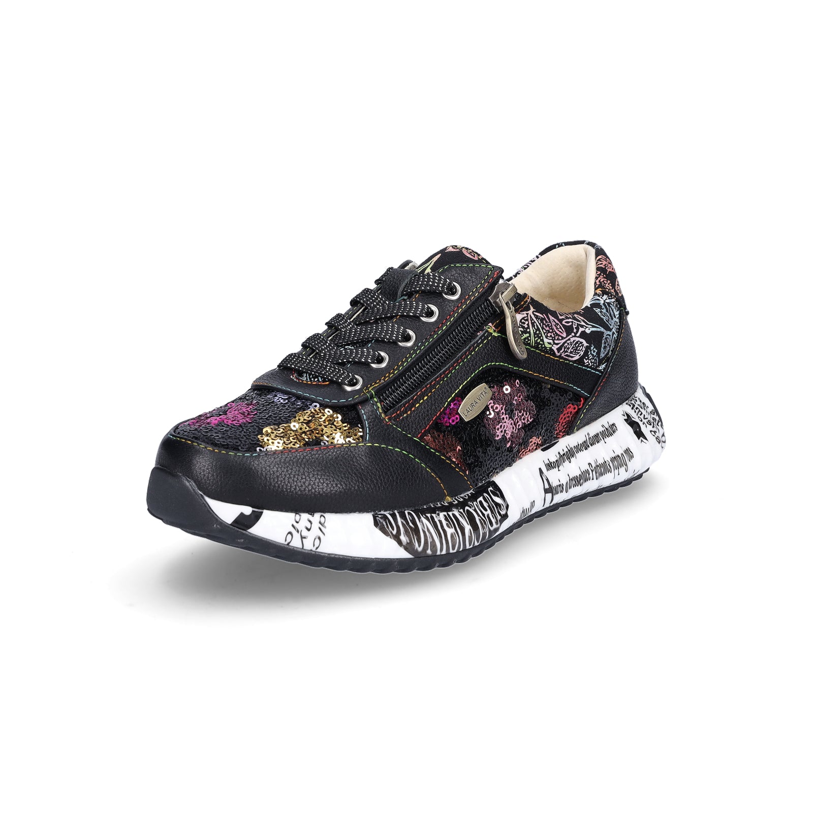 Laura Vita women's sneakers black