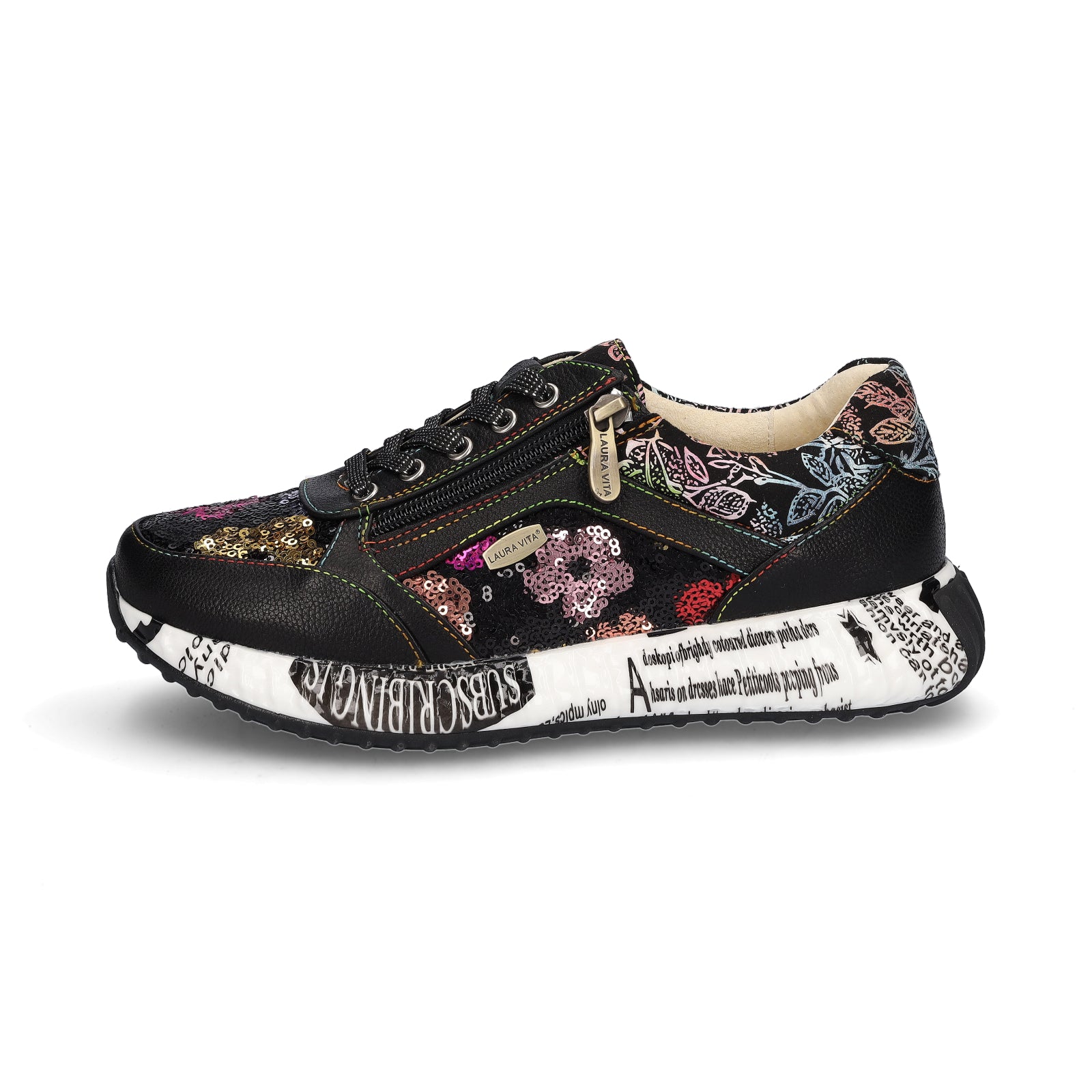 Laura Vita women's sneakers black