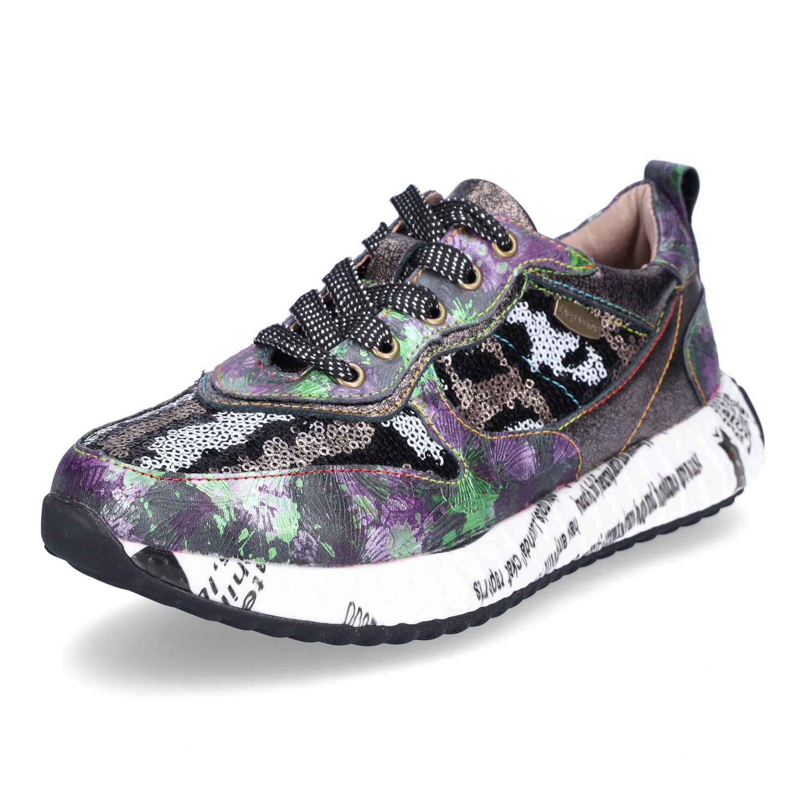 Laura Vita Damen Sneaker grün