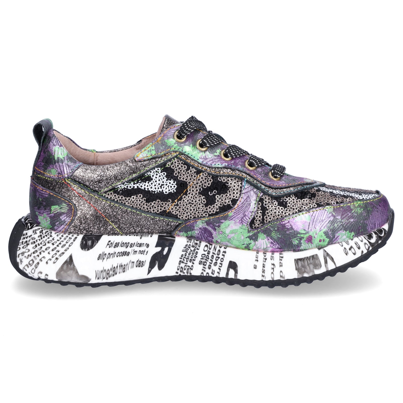 Laura Vita Damen Sneaker grün