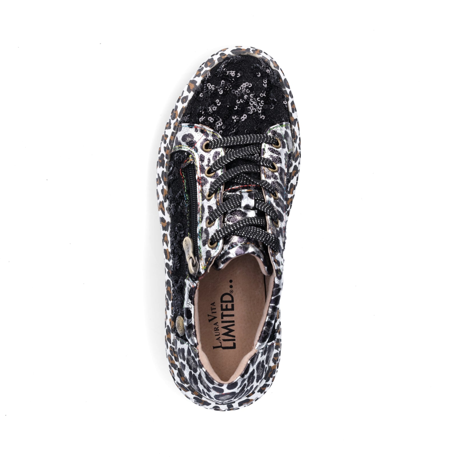 Laura Vita Damen Sneaker schwarz