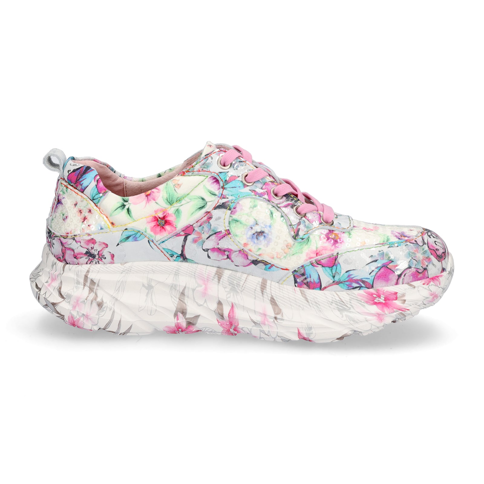 Laura Vita Damen Sneaker rosa multi