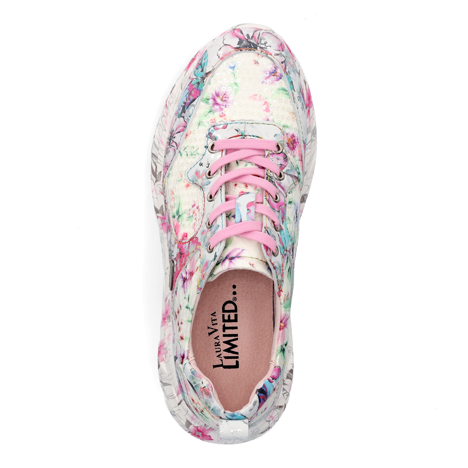 Laura Vita Damen Sneaker rosa multi
