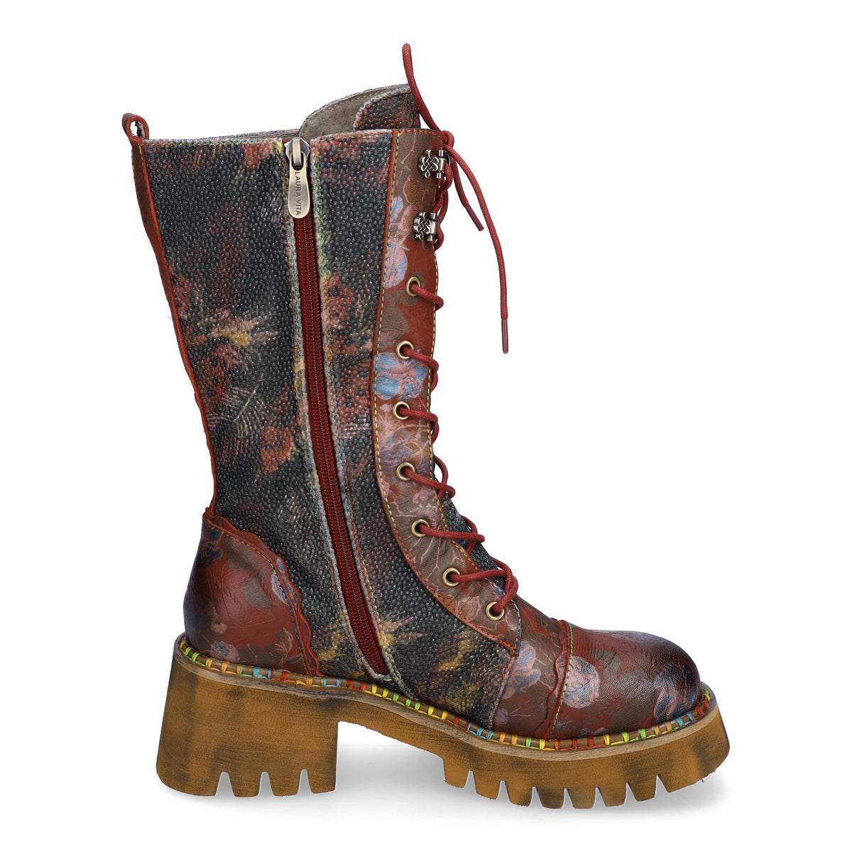 Laura Vita Damen Schnürboot bordeaux