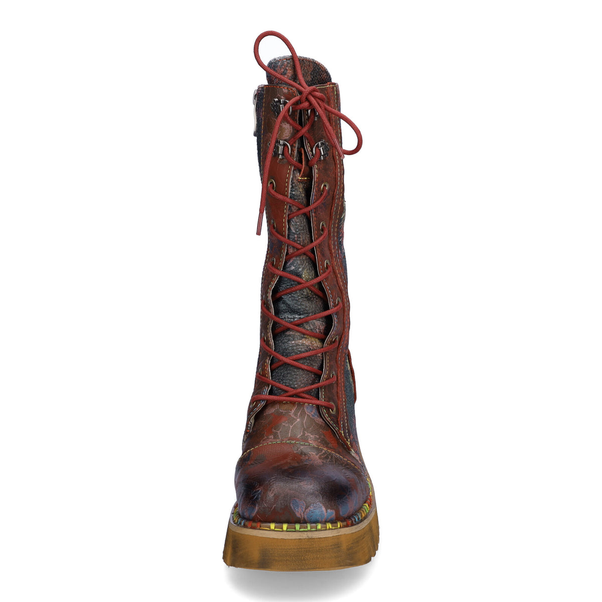 Laura Vita Damen Schnürboot bordeaux