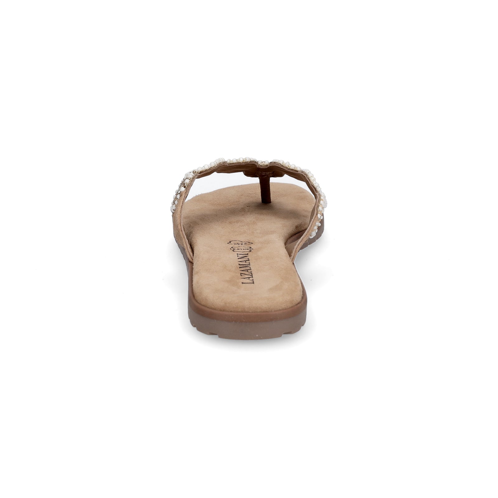 Lazamani Women's Mule Mey Beige