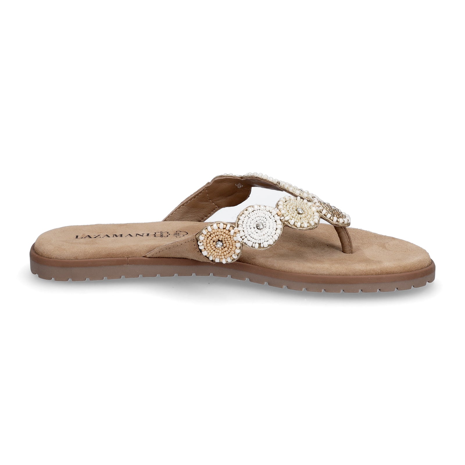 Lazamani Women's Mule Mey Beige