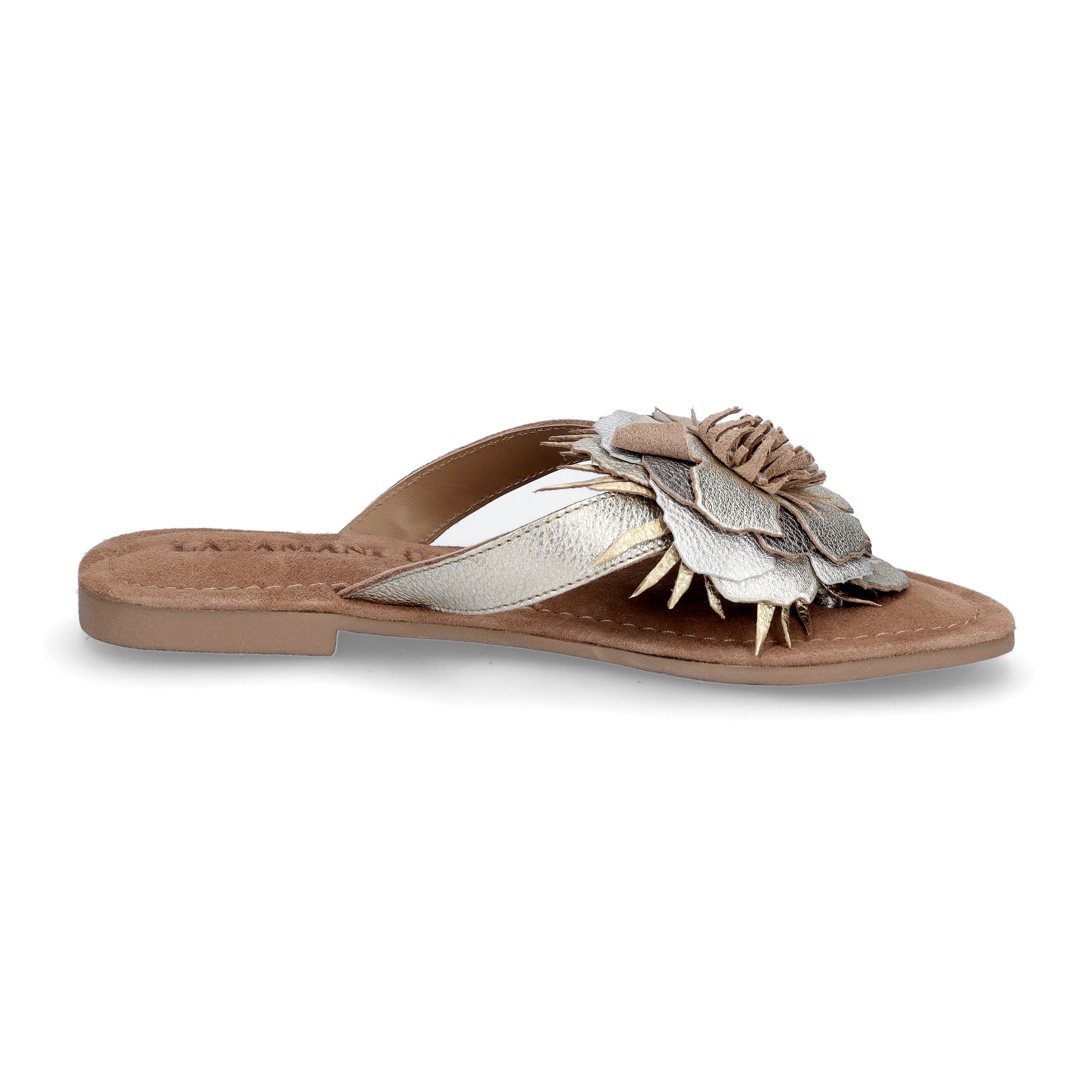 Lazamani Women's Mule Hilde Gold