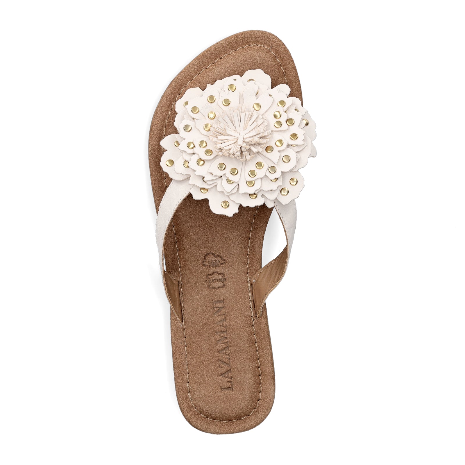 Lazamani Women's Mule Kira white