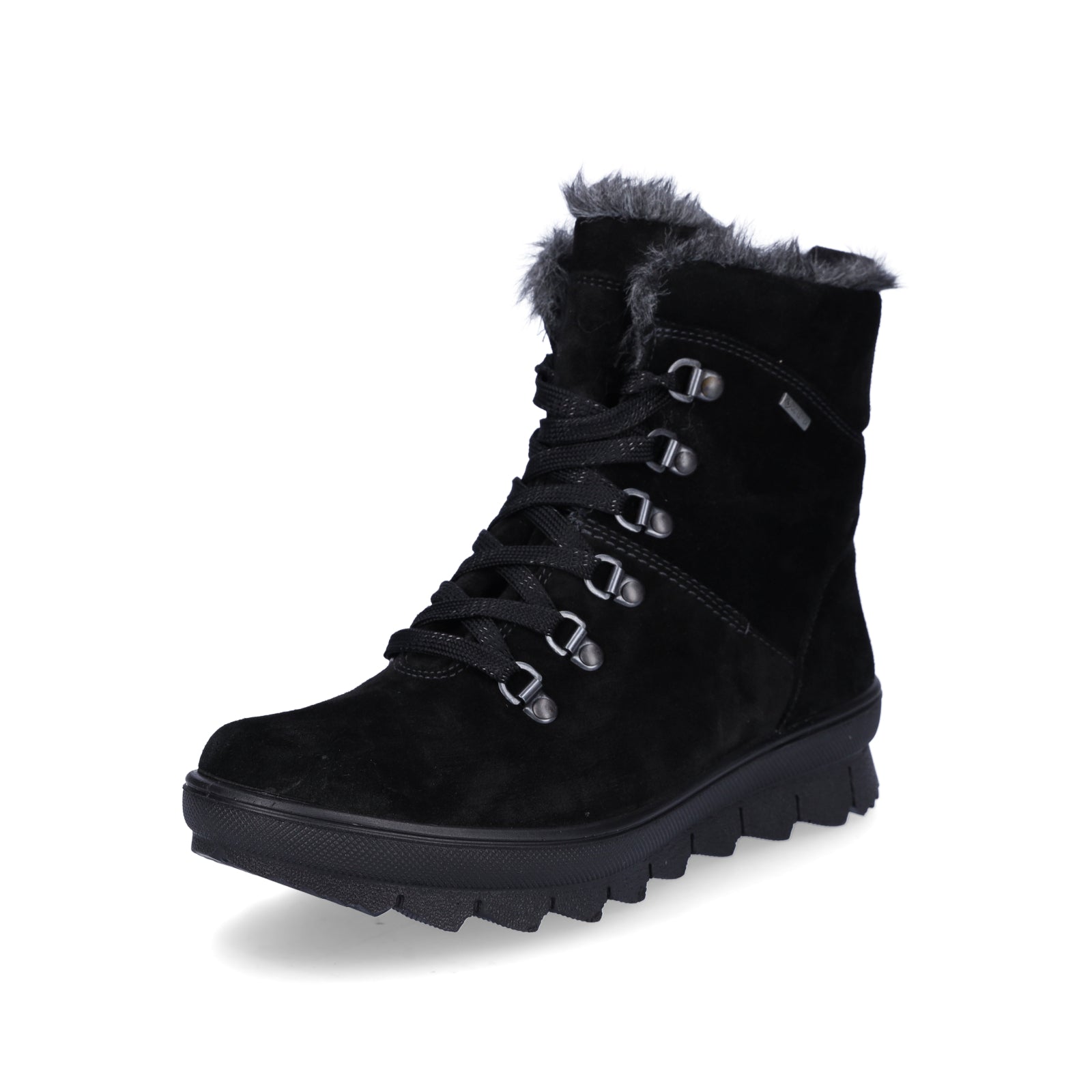 Legero Damen Schnürboot schwarz
