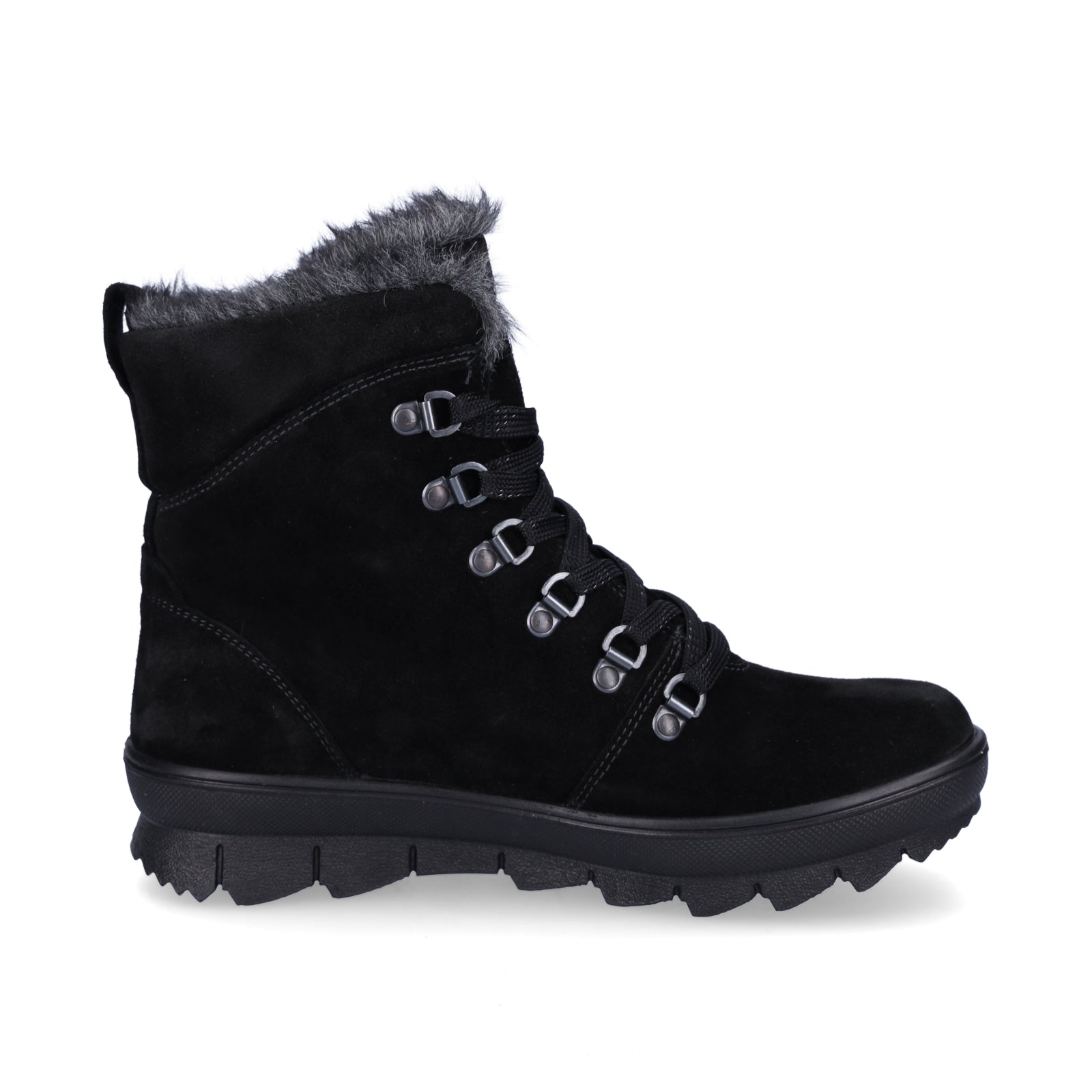 Legero women's lace-up boot black