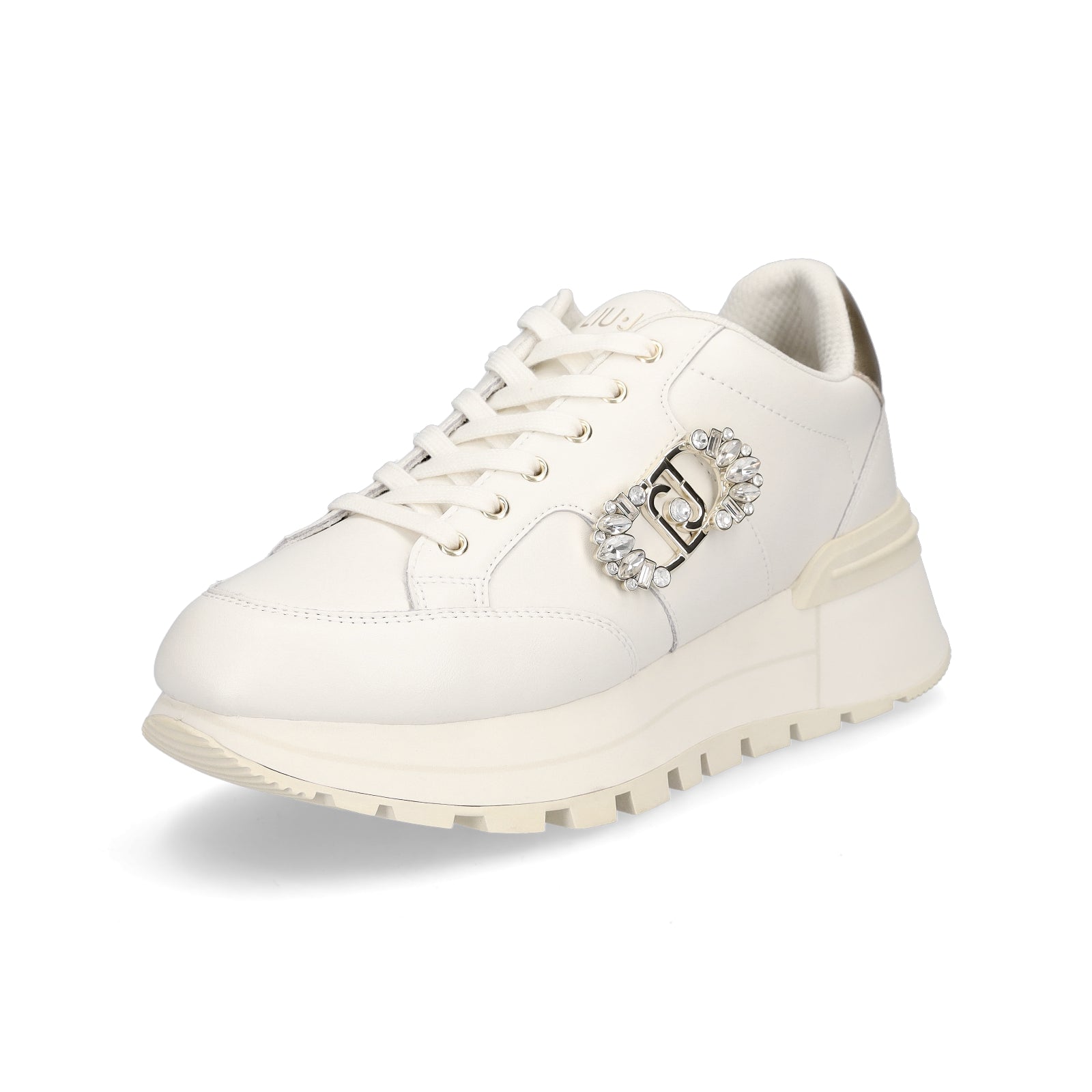Liu Jo Damen Sneaker Amazing 41 offwhite metallic