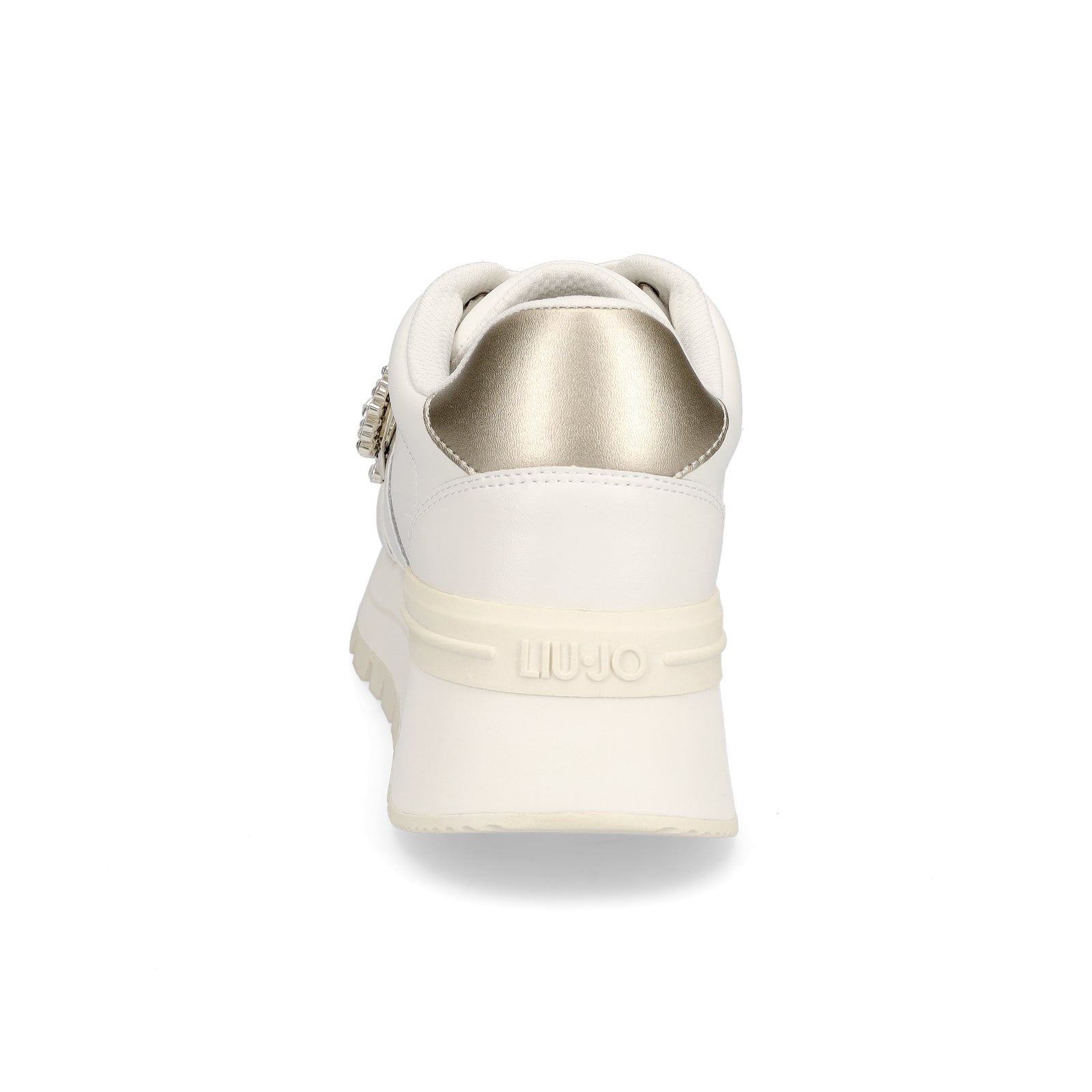Liu Jo Damen Sneaker Amazing 41 offwhite metallic
