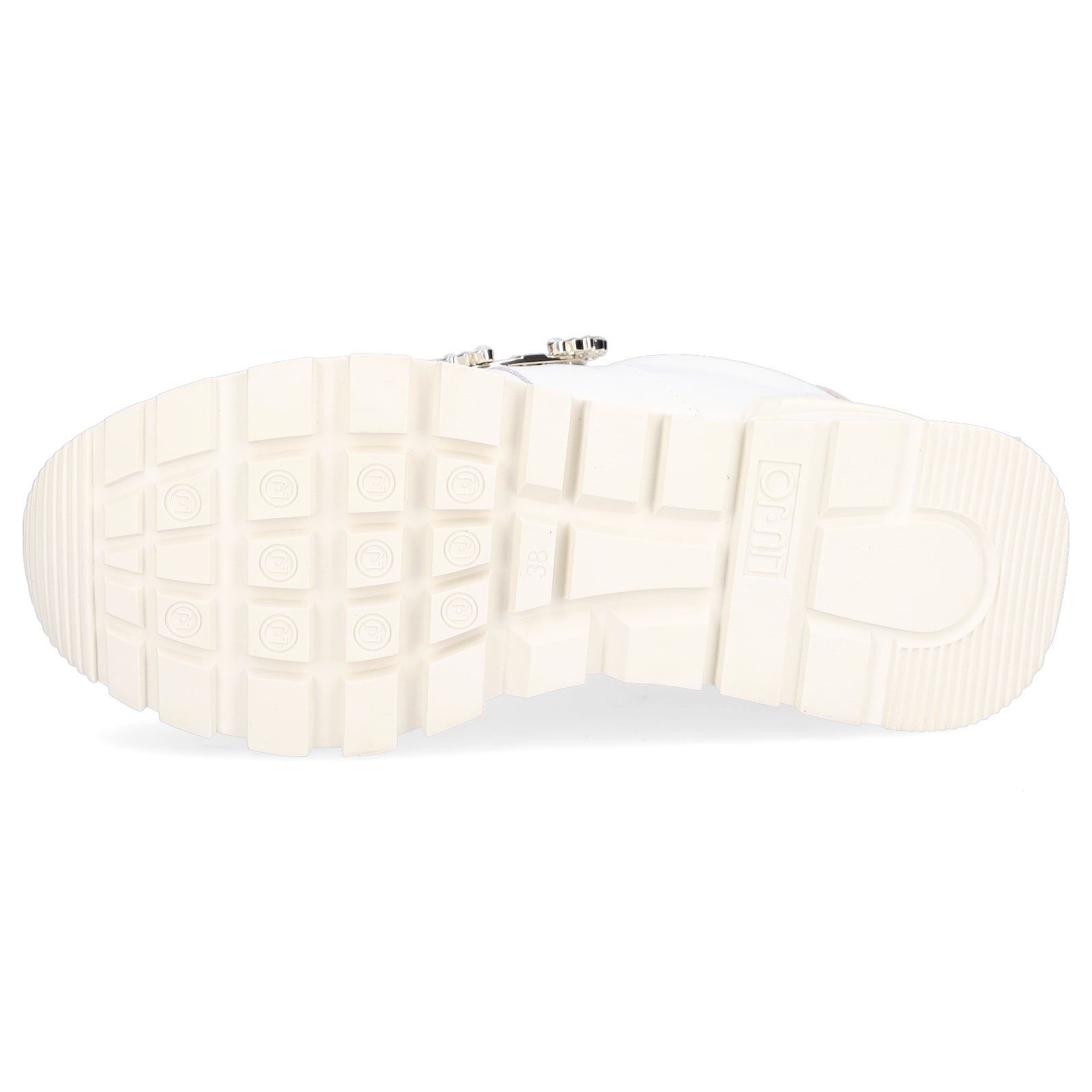 Liu Jo Damen Sneaker Amazing 41 offwhite metallic
