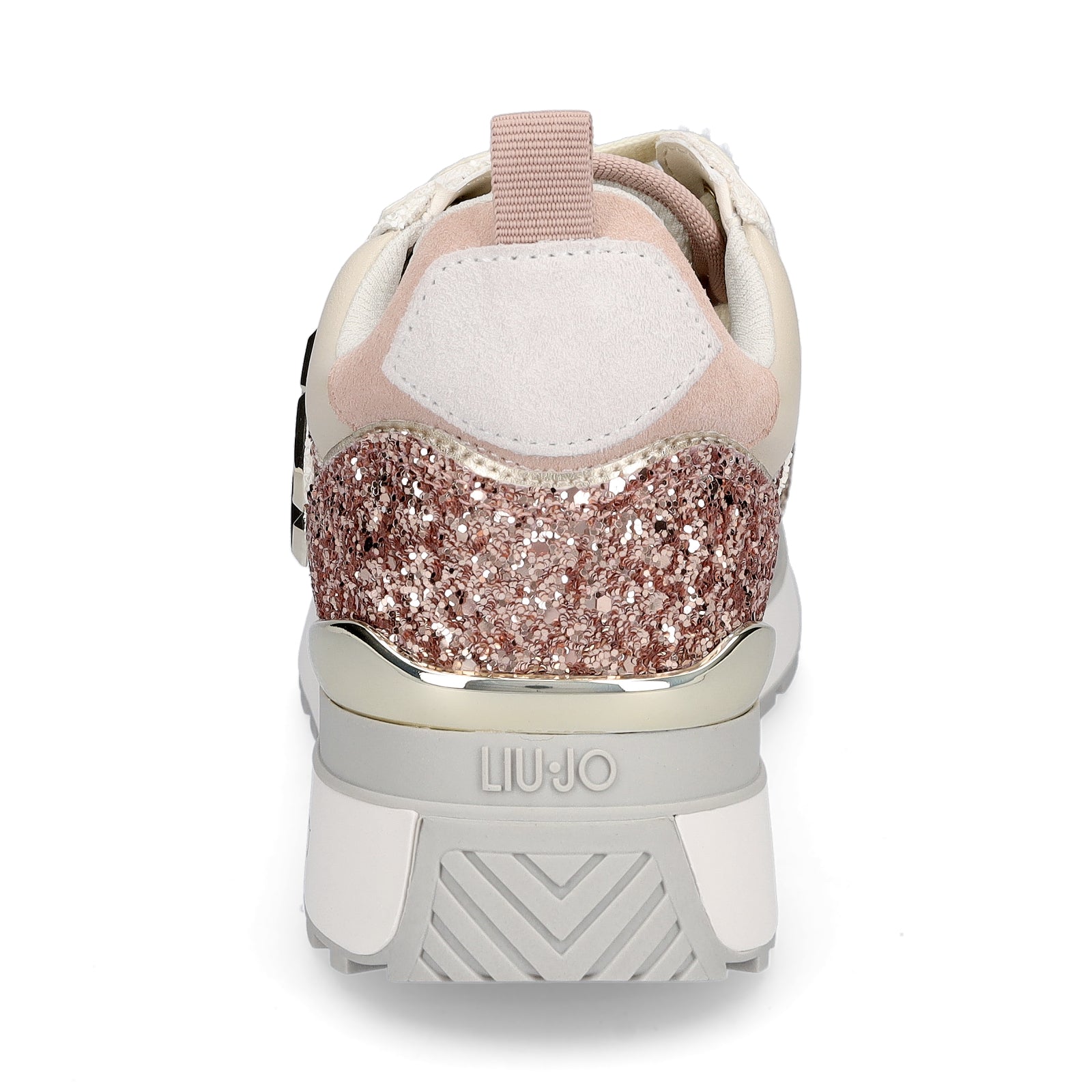 Liu Jo Damen Sneaker Maxi Wonder 01 gold kupfer