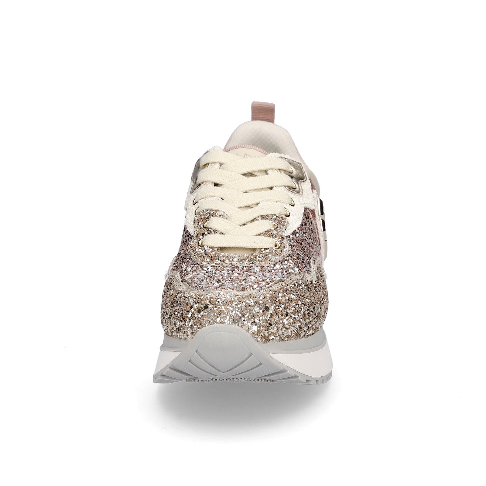 Liu Jo Damen Sneaker Maxi Wonder 01 gold kupfer