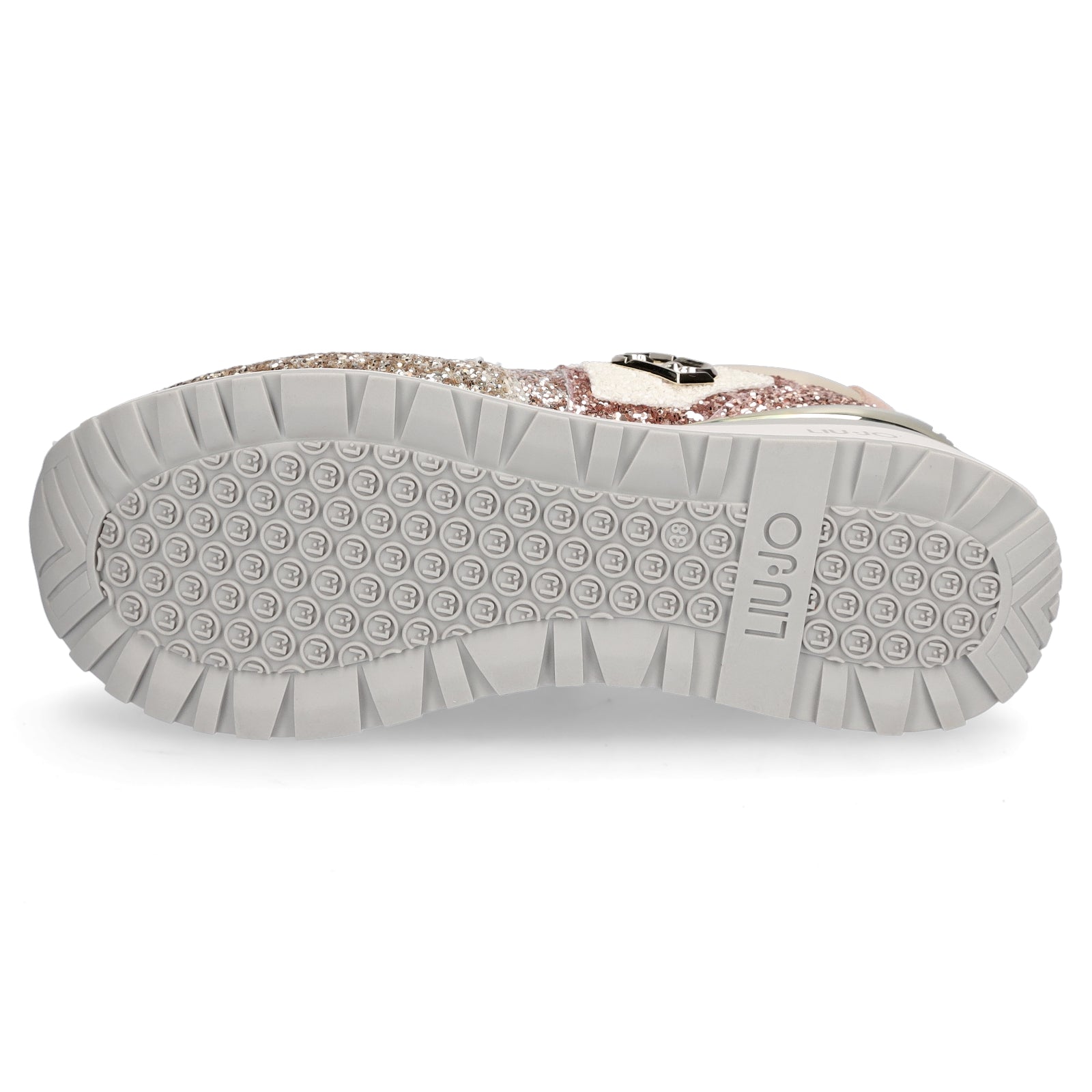 Liu Jo Damen Sneaker Maxi Wonder 01 gold kupfer