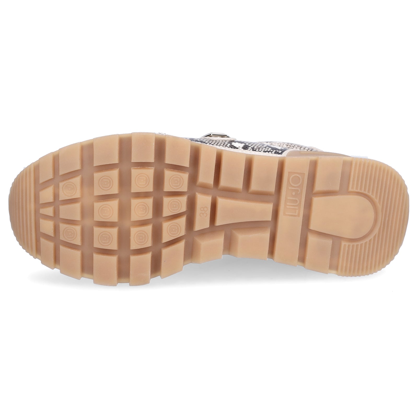Liu Jo Damen Sneaker Amazing 25 beige metallic
