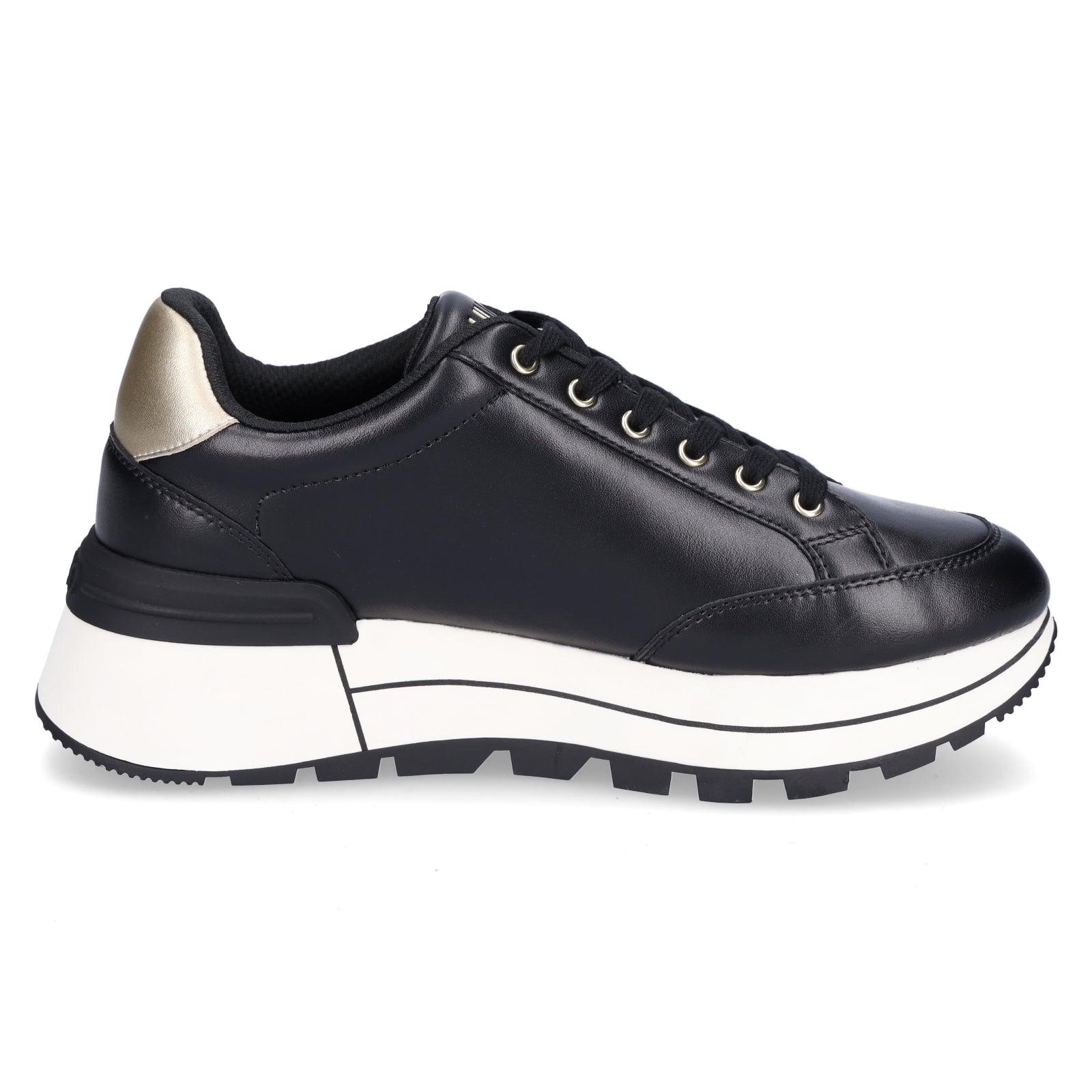 Liu Jo Damen Sneaker Amazing 41 schwarz metallic