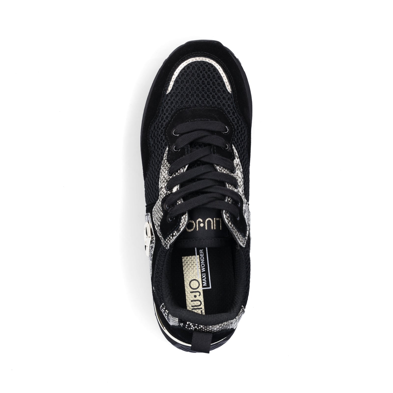 Liu Jo Damen Sneaker Maxi Wonder 01 schwarz