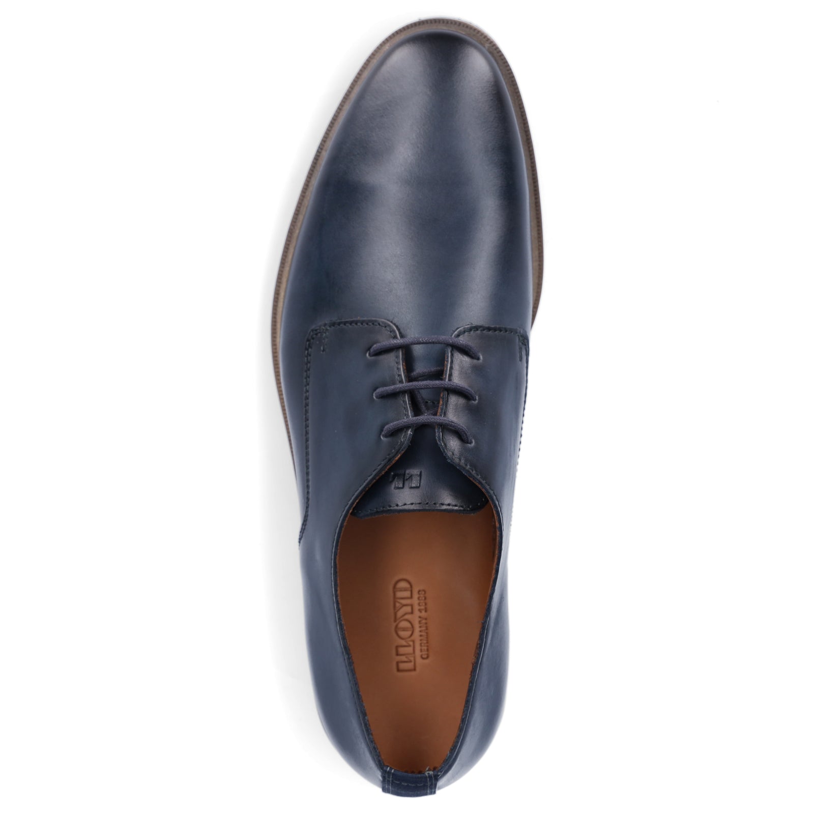 Lloyd Herren Business Schnürschuh blau