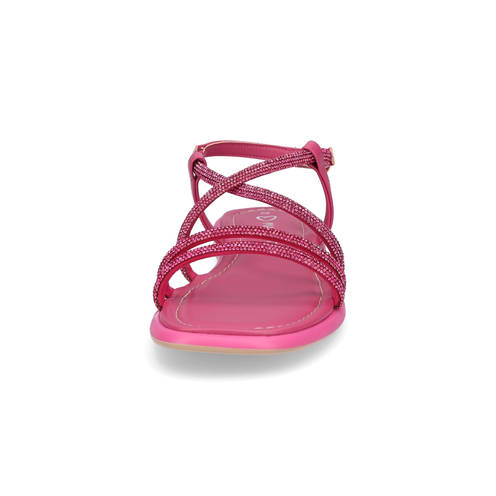 Marco Tozzi Damen Sandale pink Glitzer