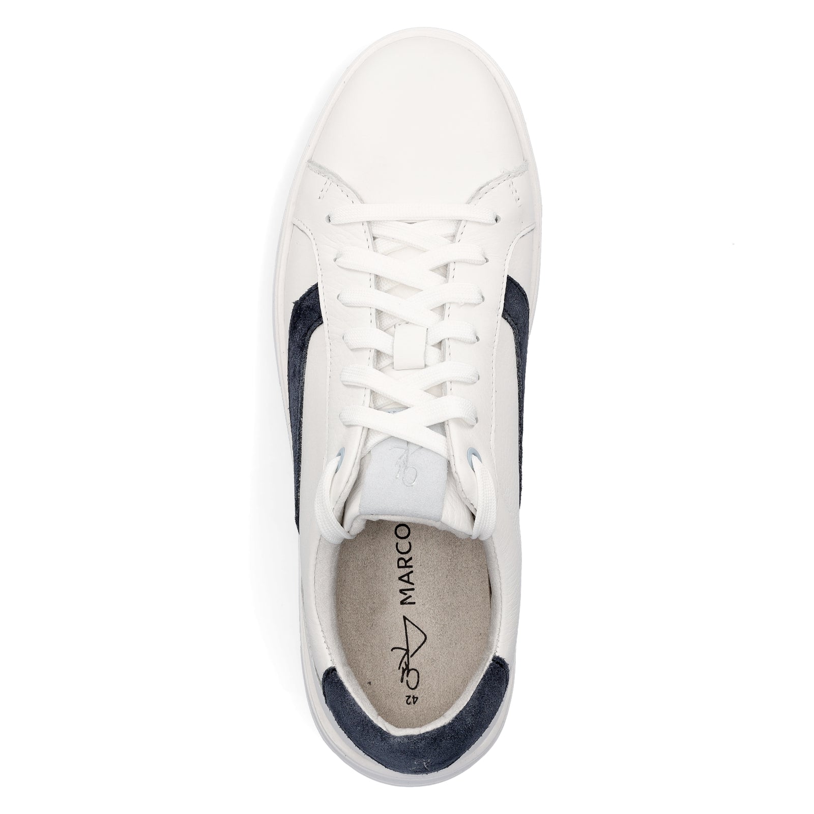 Marco Tozzi by GMK Herren Sneaker weiß blau