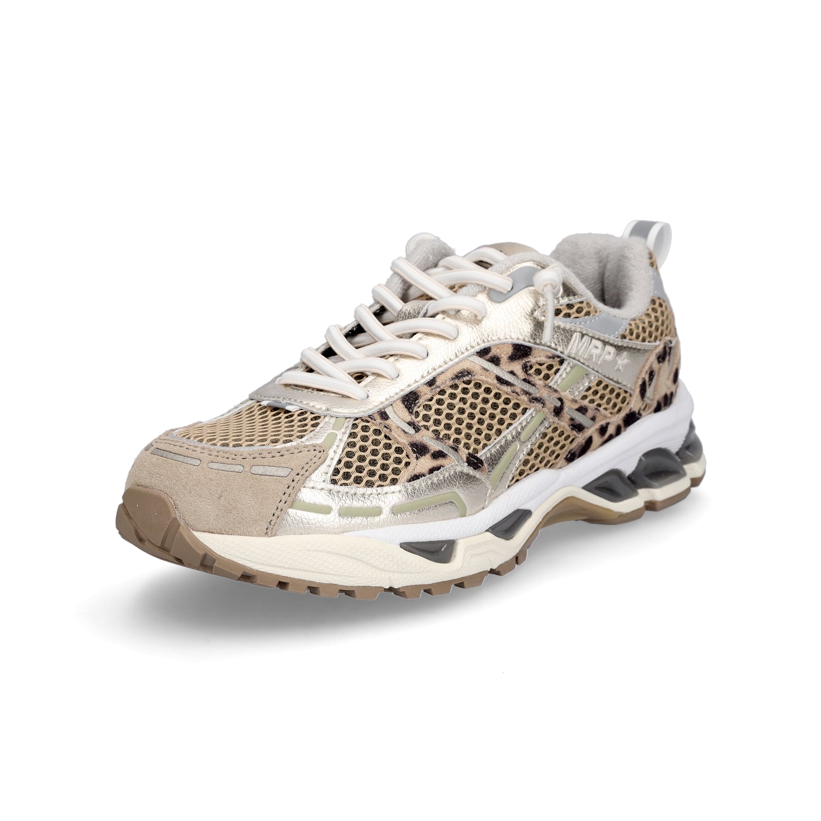 Maripé Damen Sneaker Amsterdam beige leo