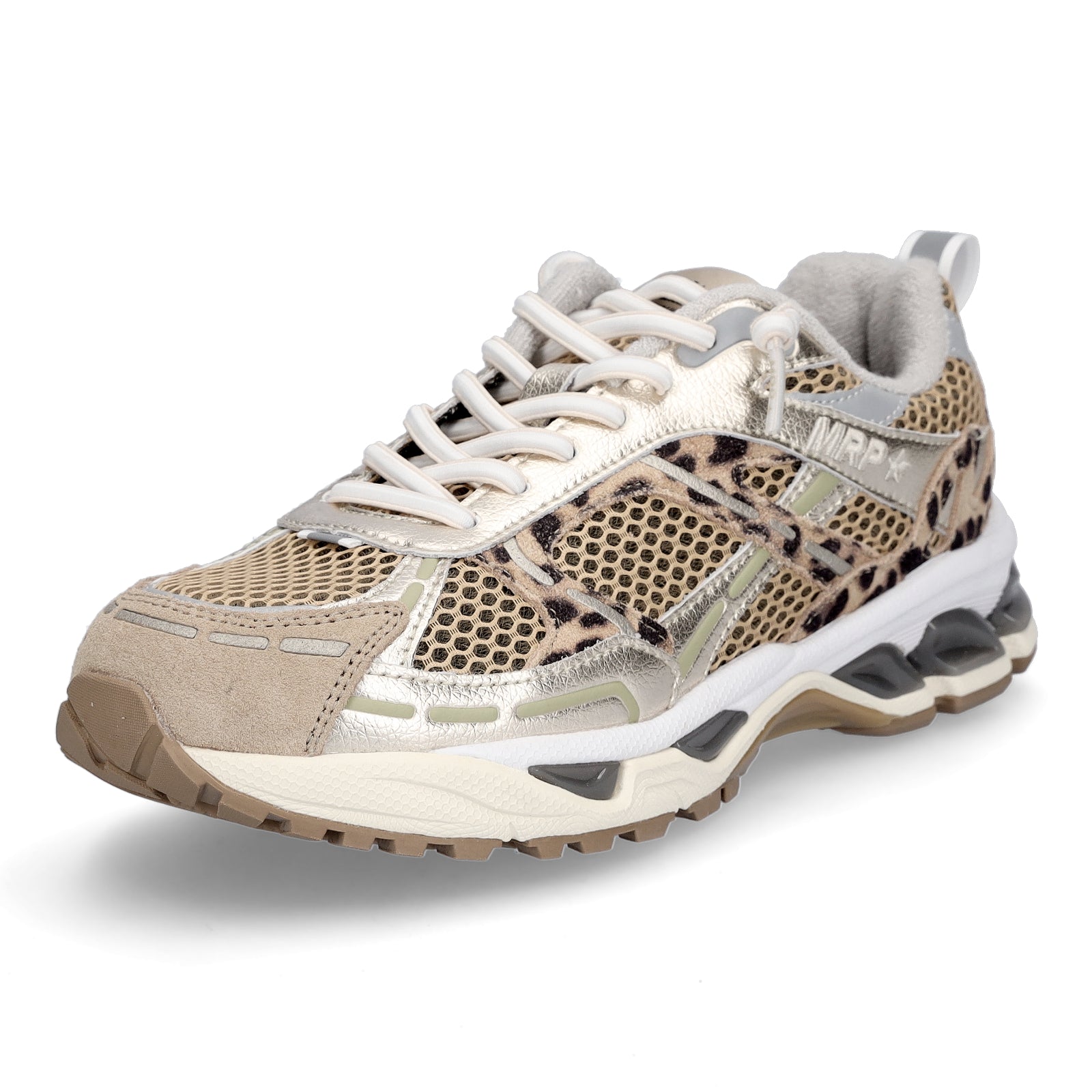 Maripé Damen Sneaker Amsterdam beige leo