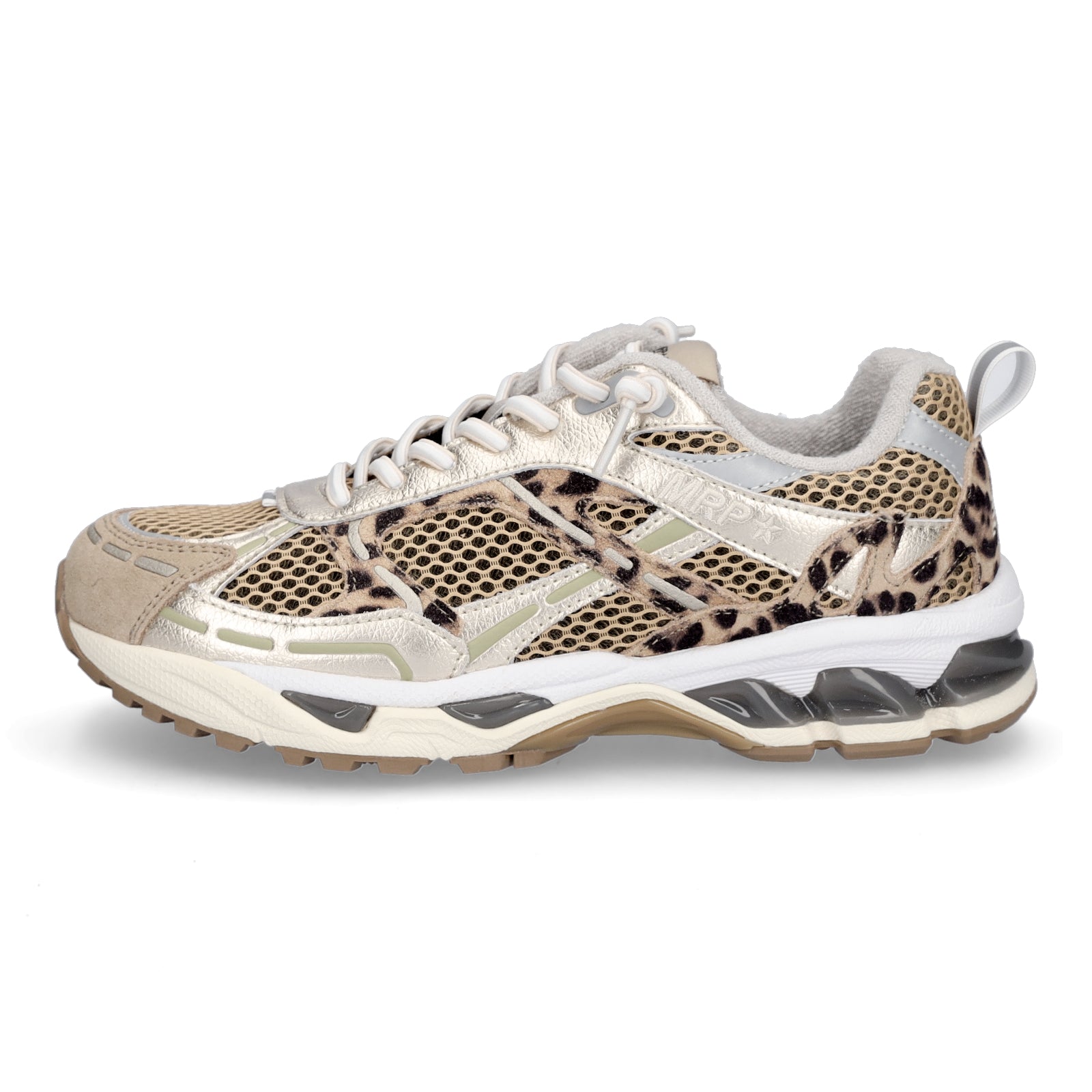 Maripé Damen Sneaker Amsterdam beige leo