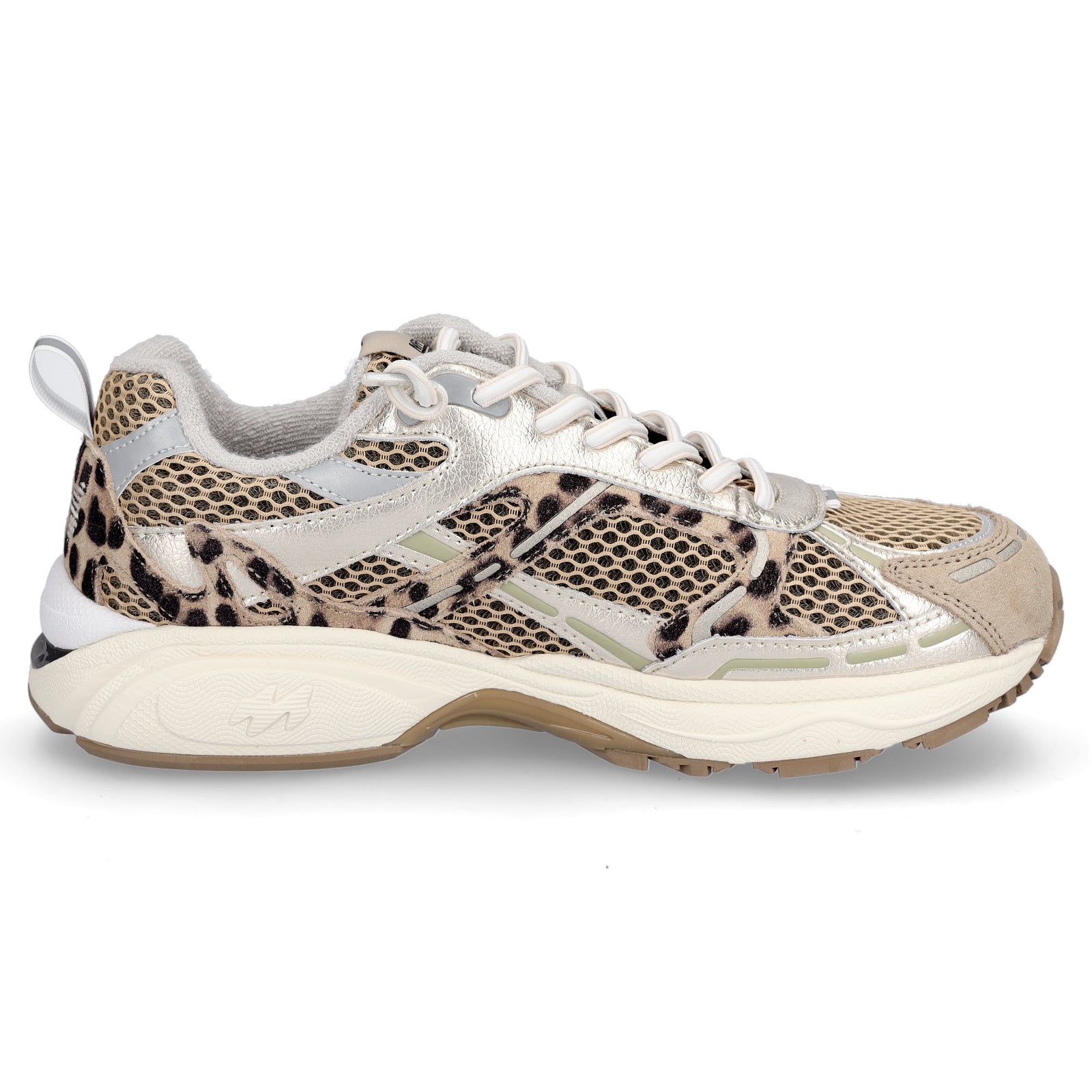 Maripé Damen Sneaker Amsterdam beige leo