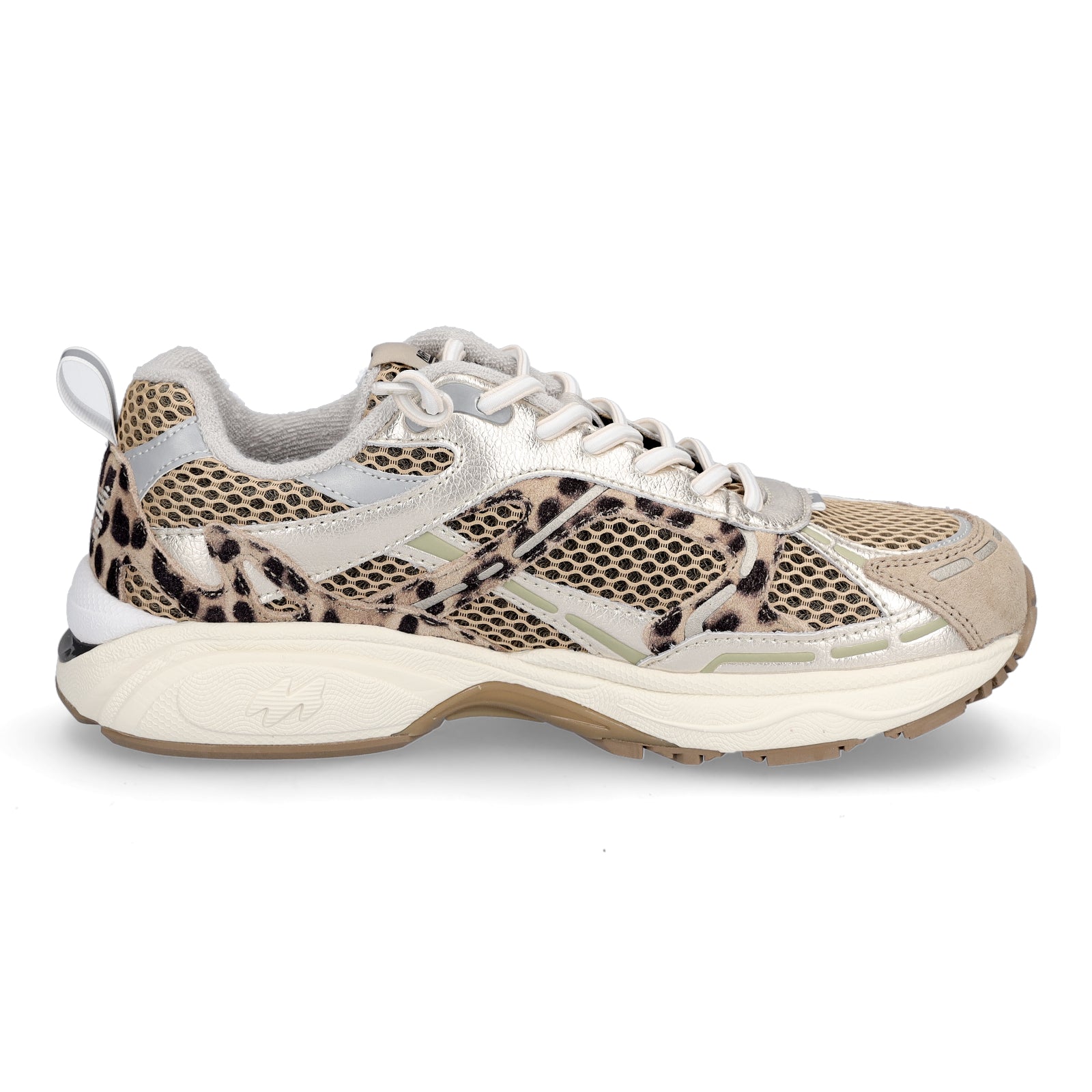 Maripé Damen Sneaker Amsterdam beige leo
