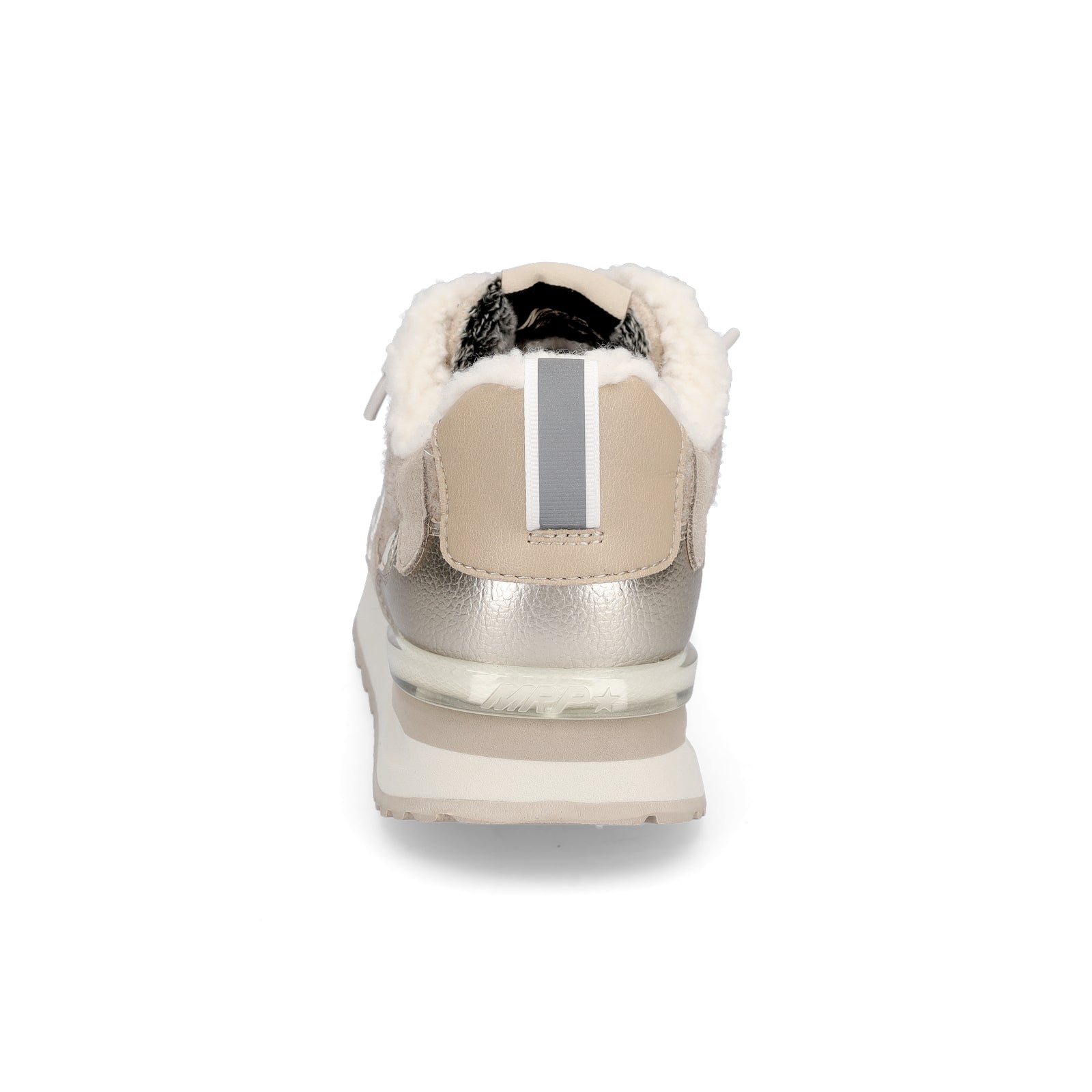 Maripé Damen Sneaker Amsterdam beige gold
