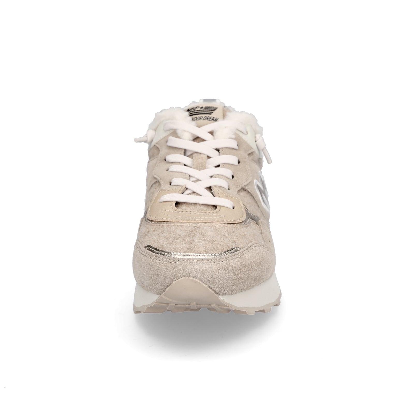 Maripé Damen Sneaker Amsterdam beige gold